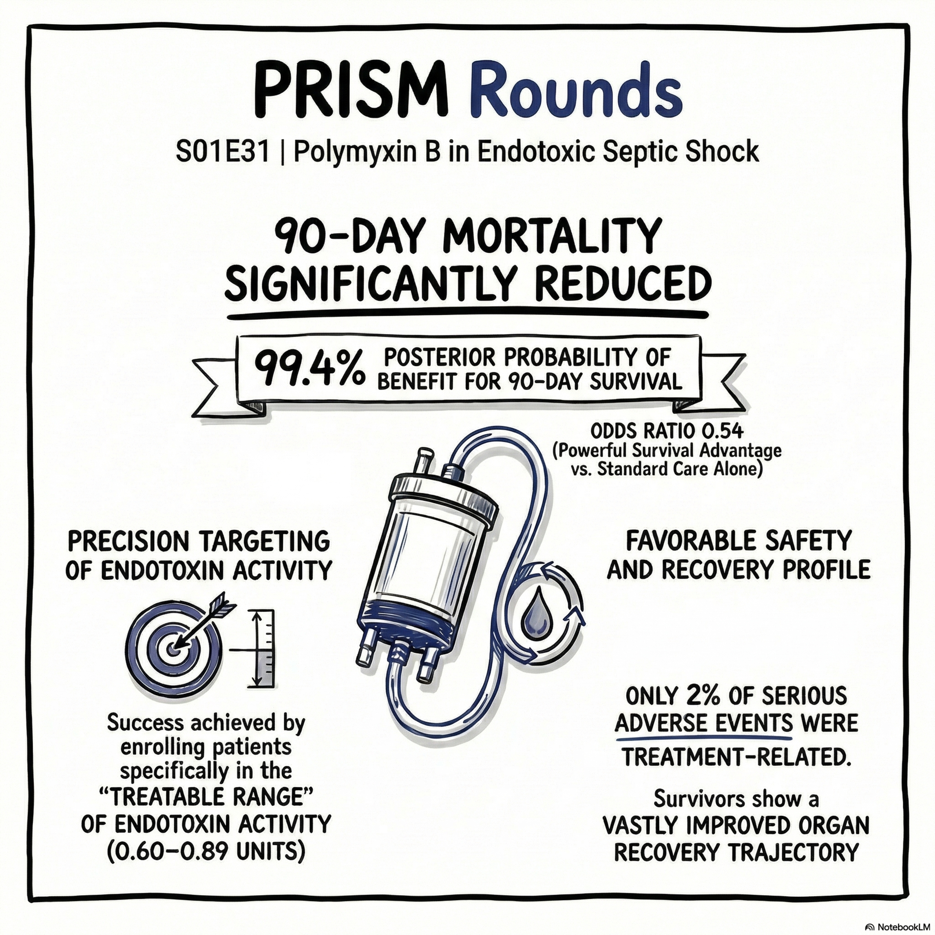 S01E31 | Filtering Endotoxin in Septic Shock — Is Tigris a Practice Changer? episode artwork