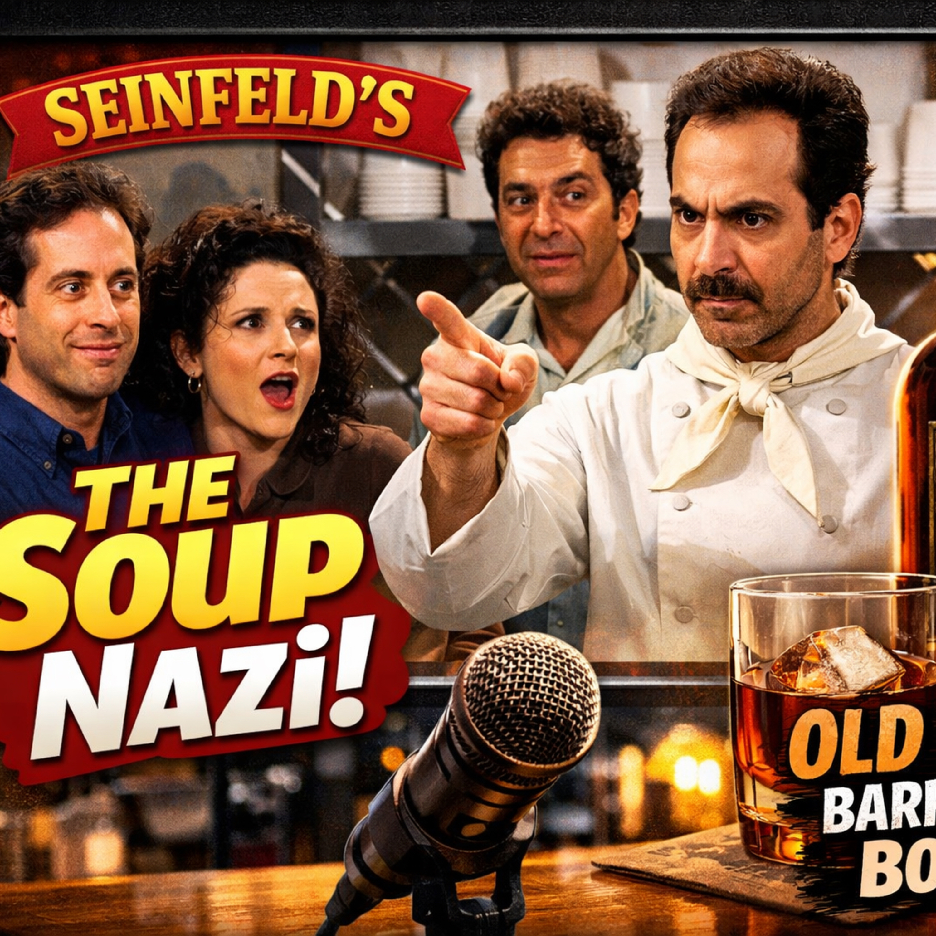 “The Soup Nazi” / Old Forester Single Barrel Barrel Proof episode artwork
