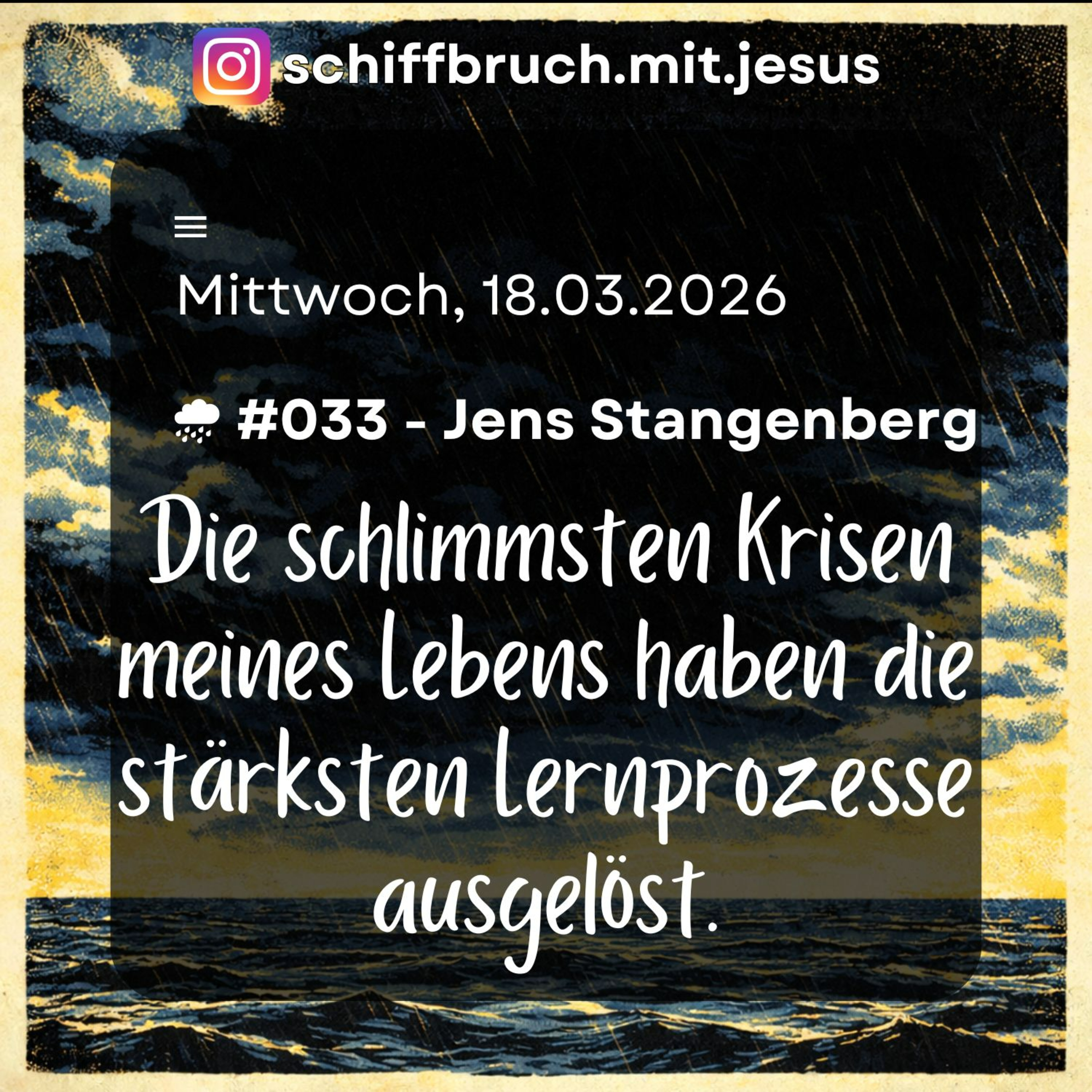 #033 – Mündig glauben lernen (Jens Stangenberg)