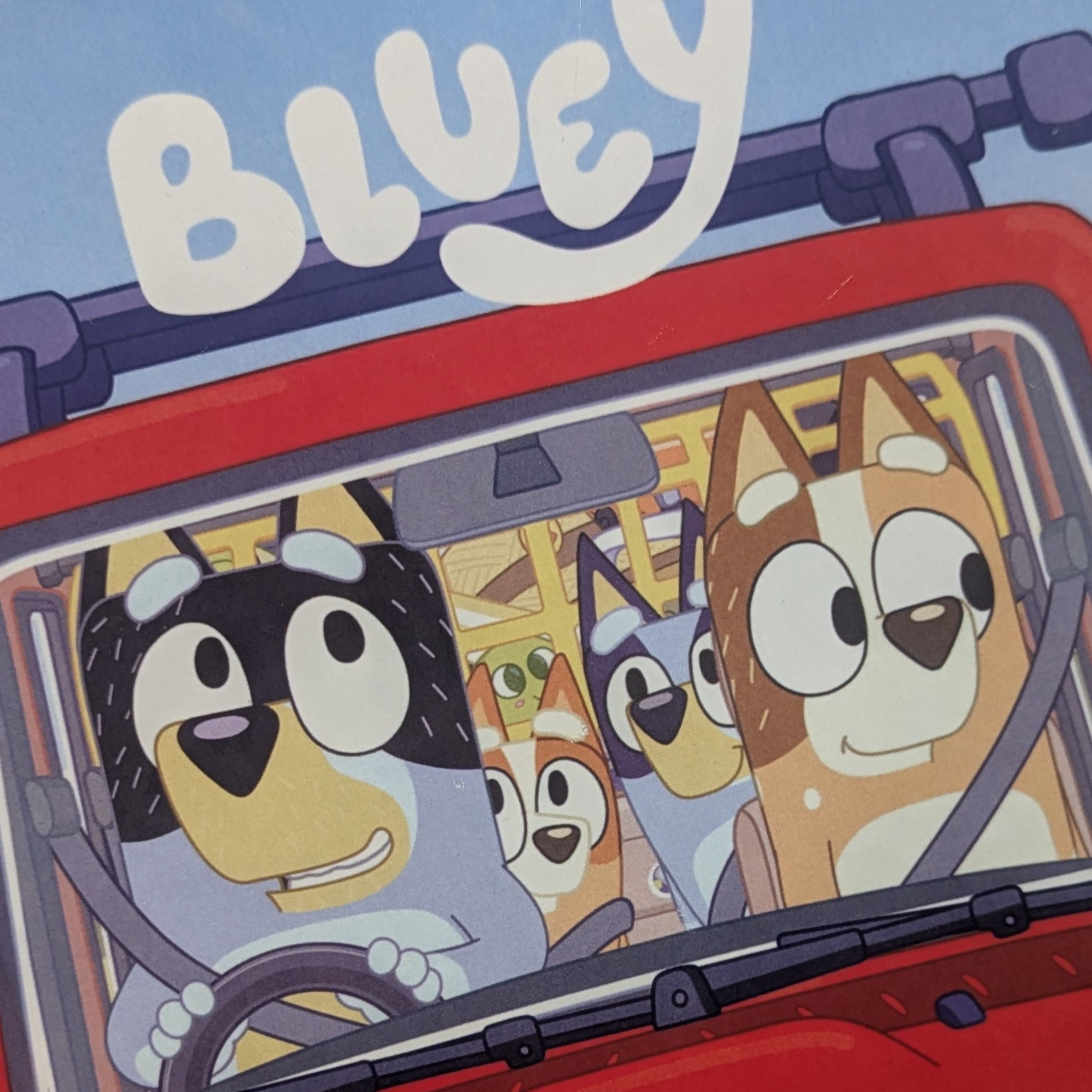 Bluey Road Trip episode artwork