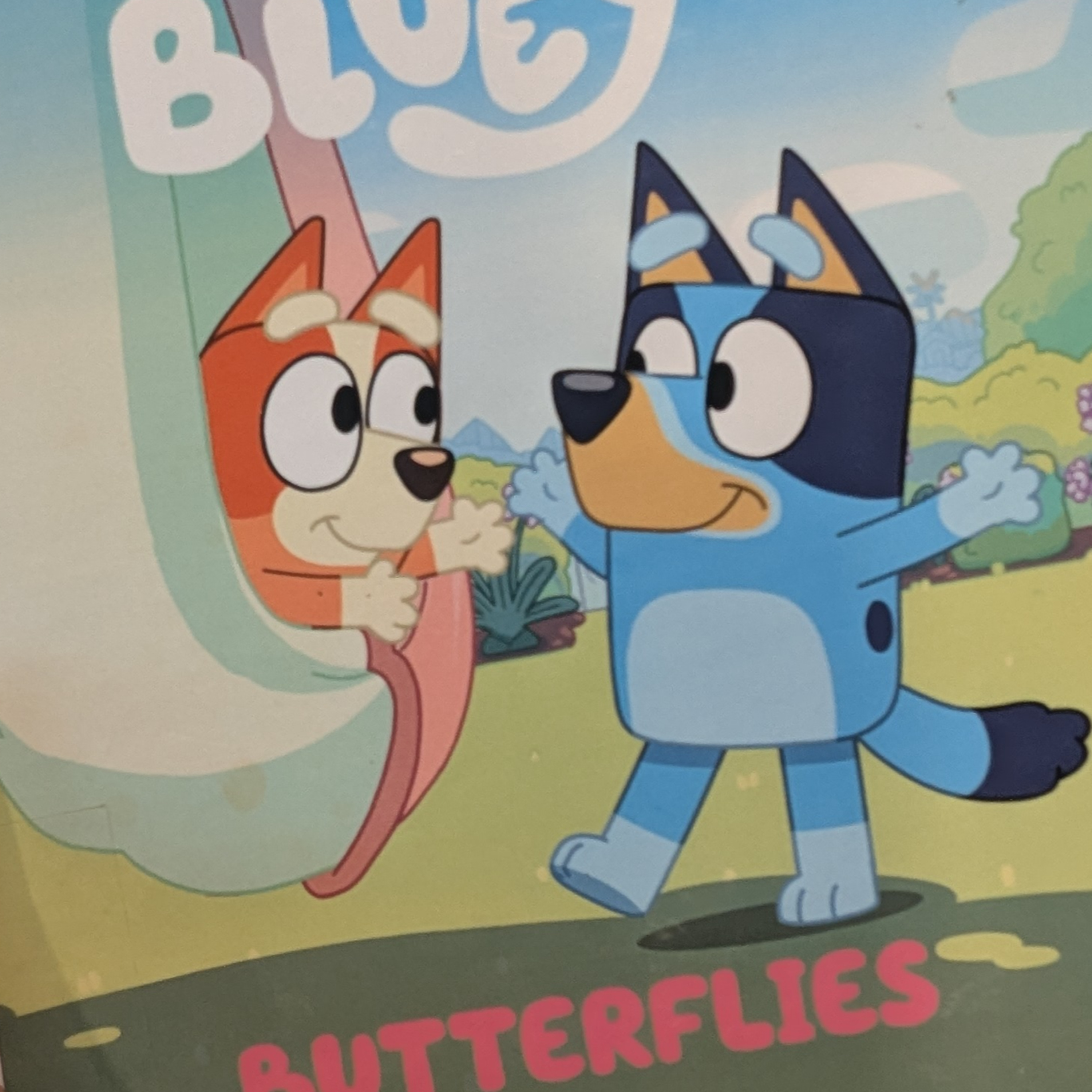 Bluey Butterflies episode artwork