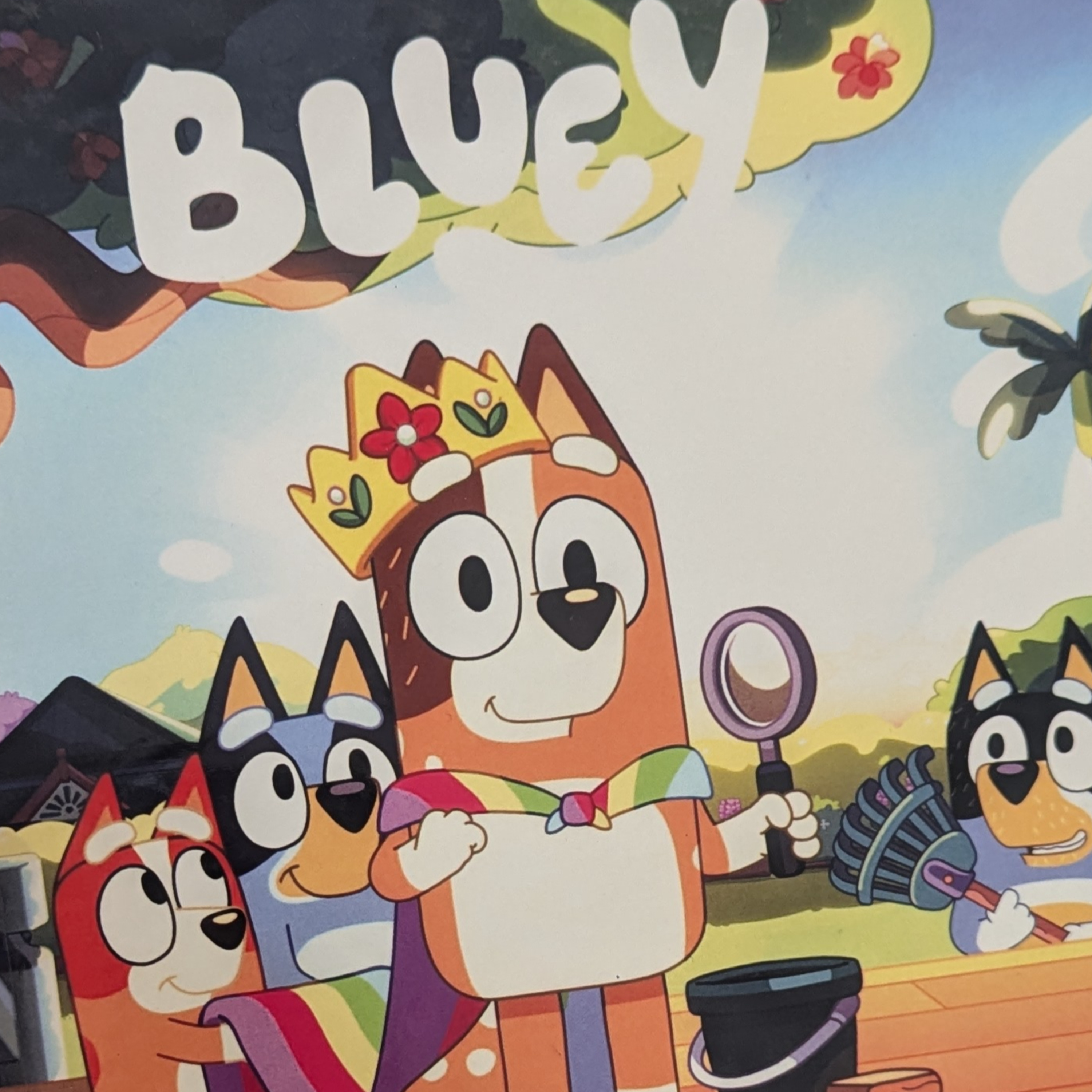 Bluey Queens episode artwork