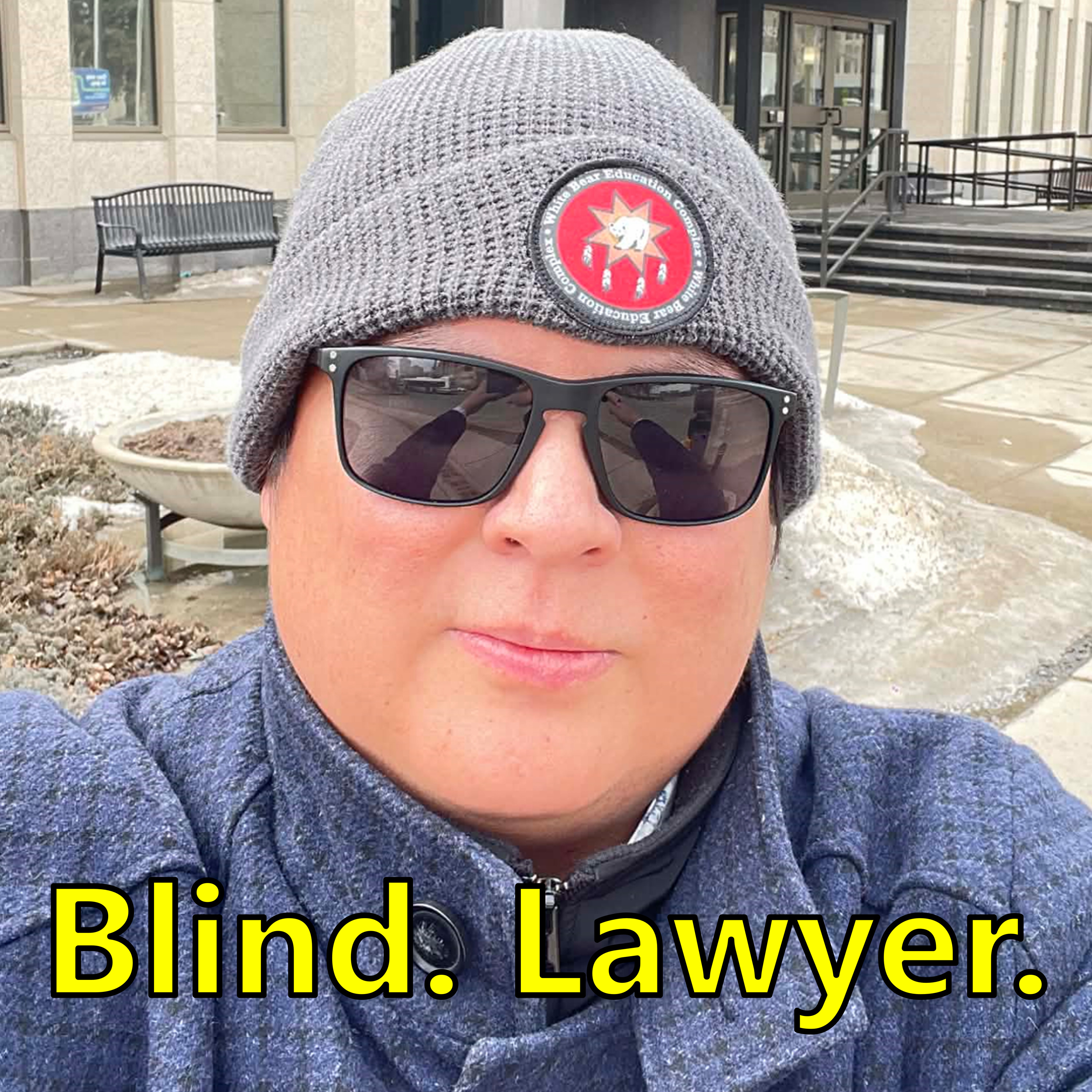 Blind, Indigenous, and Fighting for Families in Court | Connor Standingready|eleVIVO episode artwork