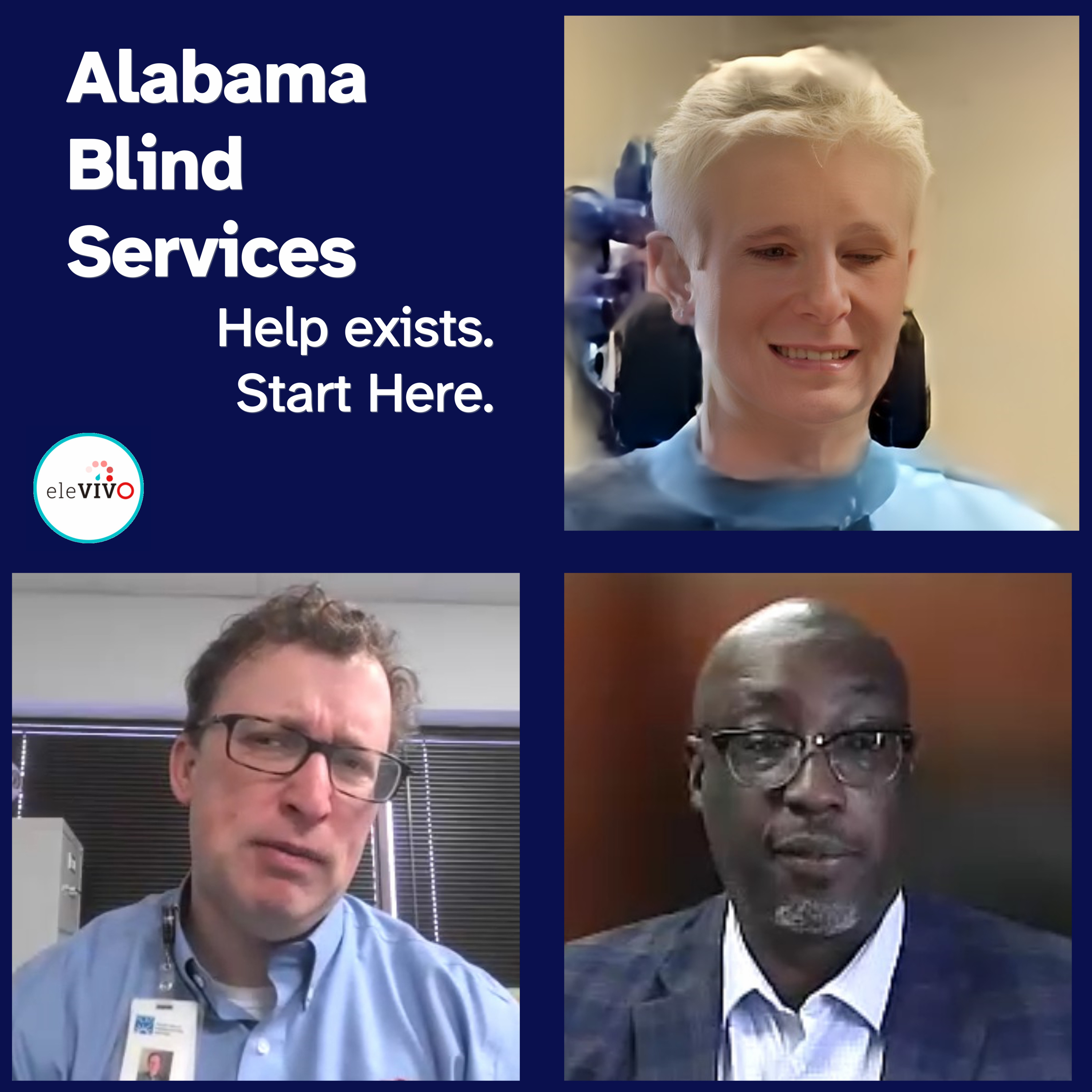 Alabama Blind Services | Help Exists. Start Here. - eleVIVO episode artwork