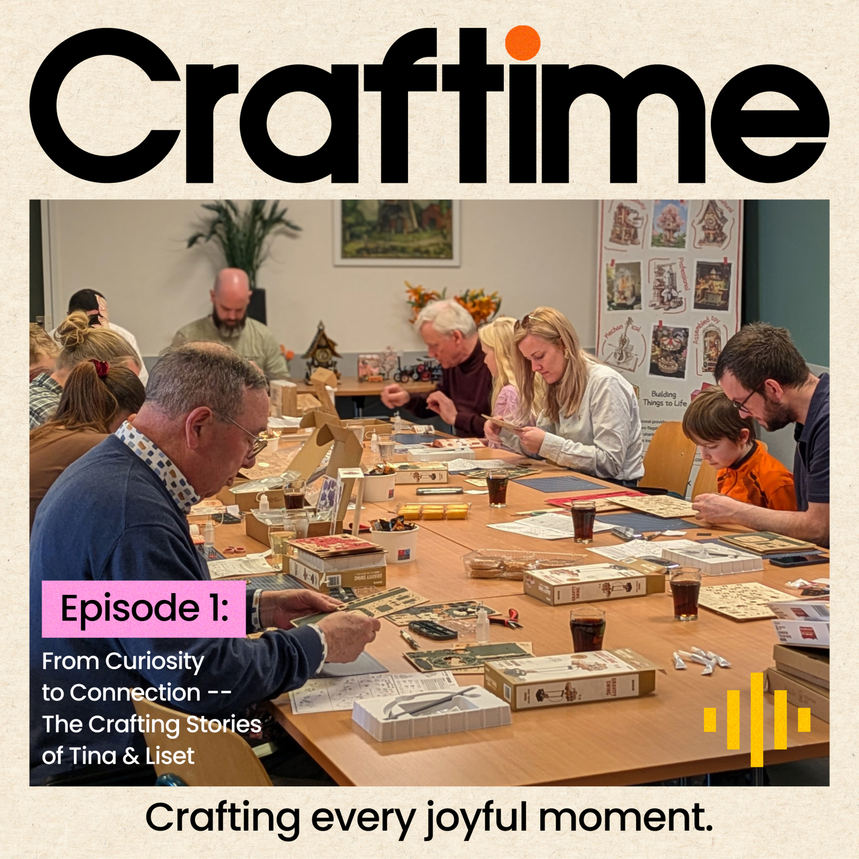 Episode 1: From Curiosity to Connection — The Crafting Stories of Tina & Liset episode artwork