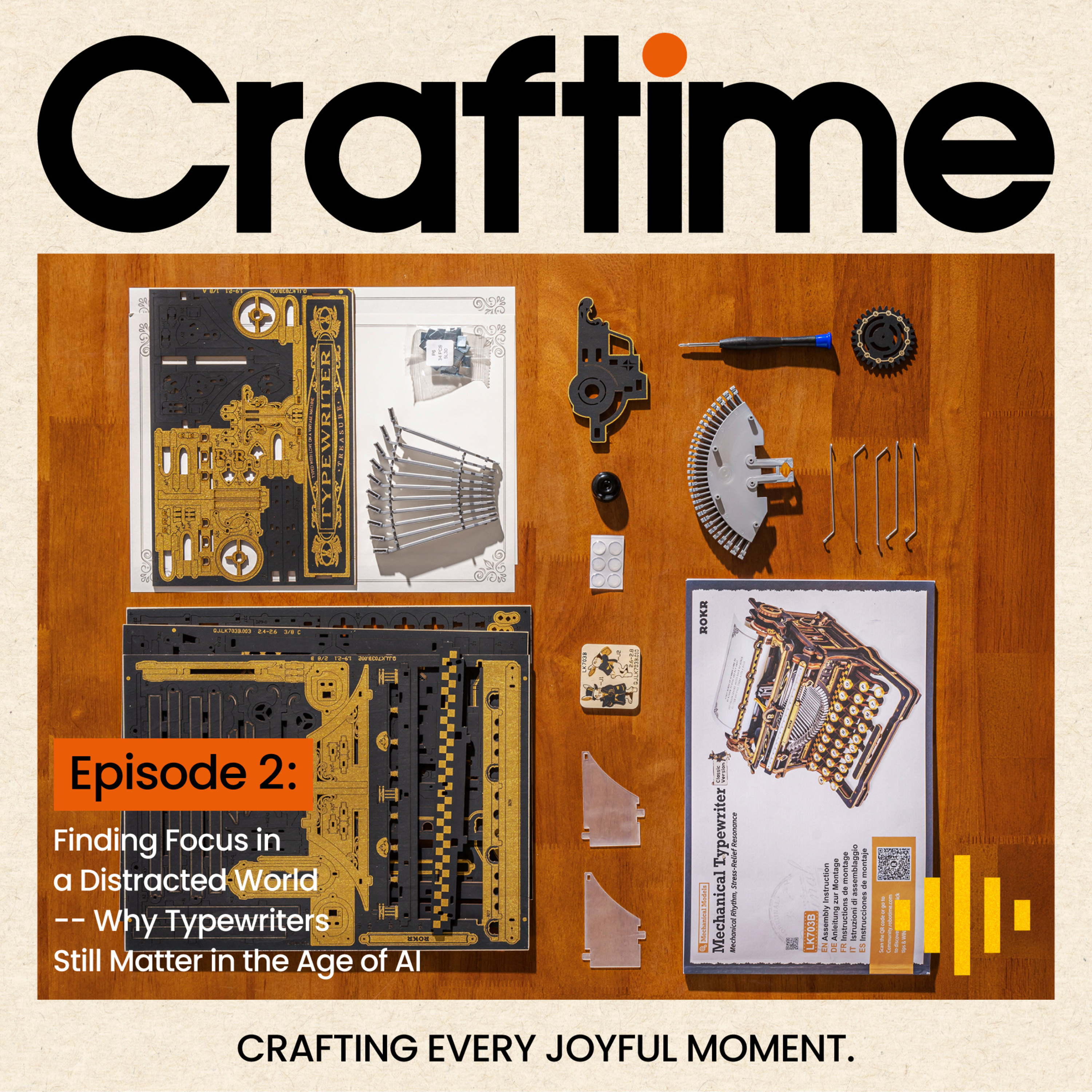 Episode 2: Finding Focus in a Distracted World — Why Typewriters Still Matter in the Age of AI episode artwork