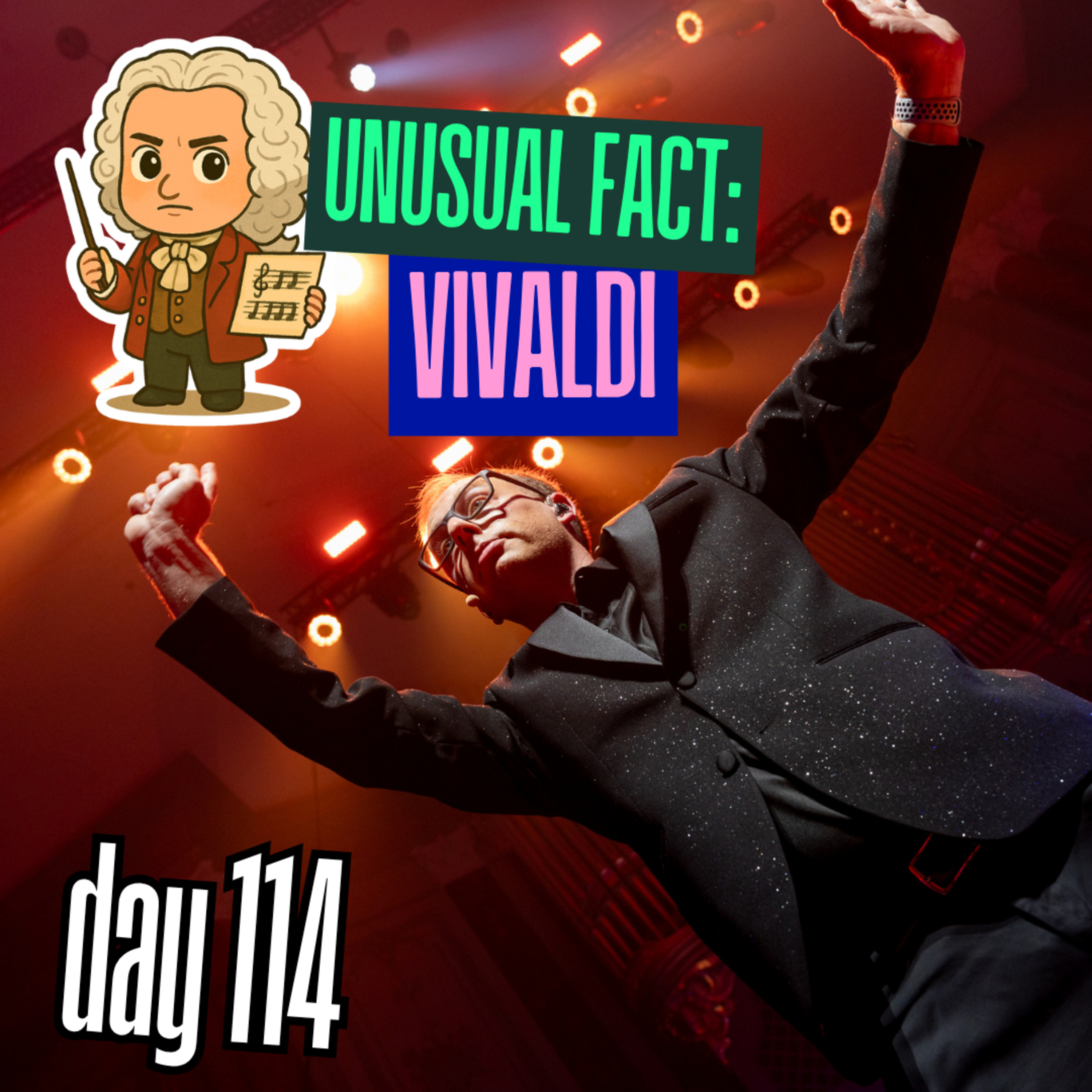 Day 114: Unusual Facts – Antonio Vivaldi episode artwork