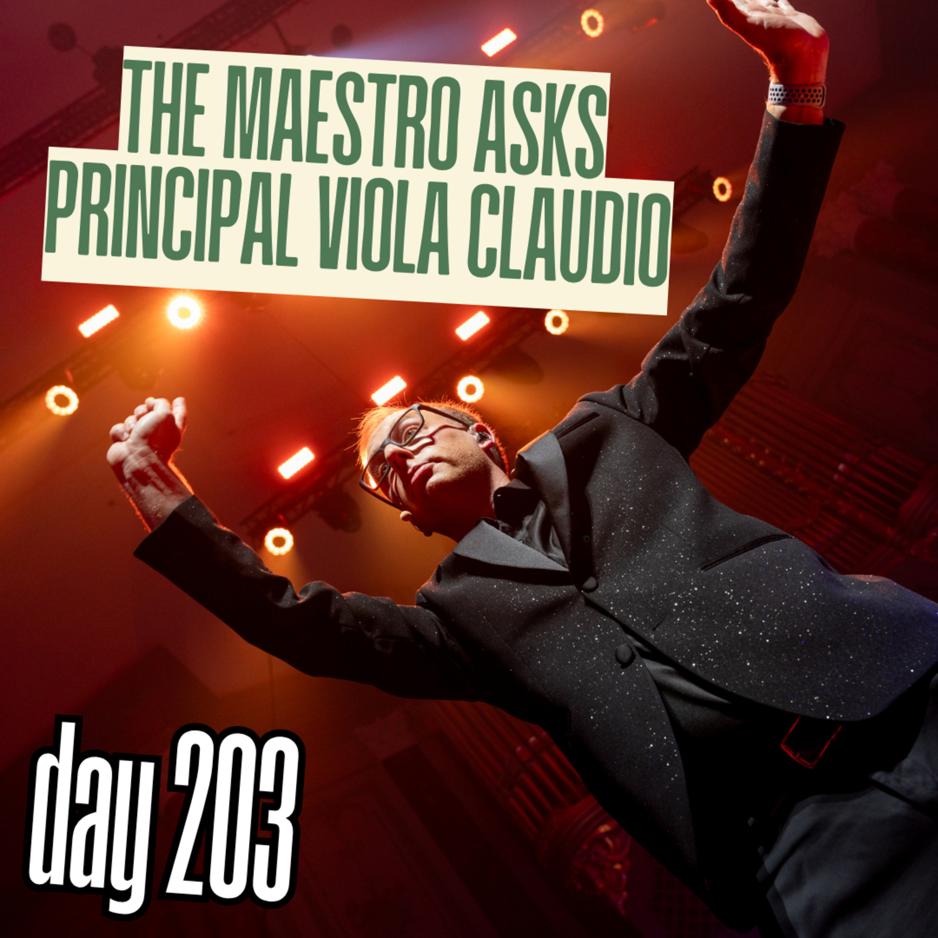 Day 203: The Maestro Asks Claudio episode artwork