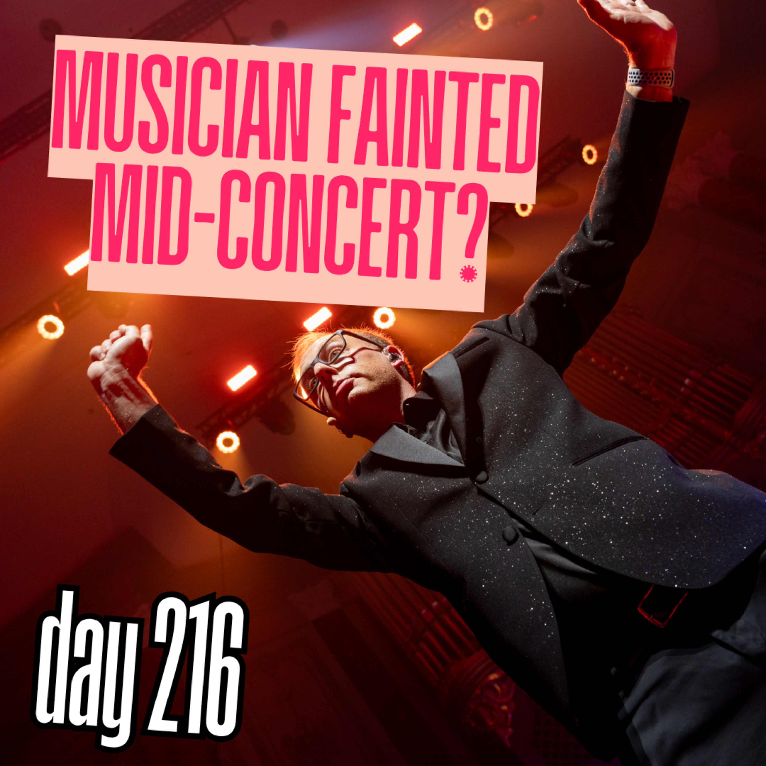 Day 216: Musician Fainted Mid-Concert? episode artwork