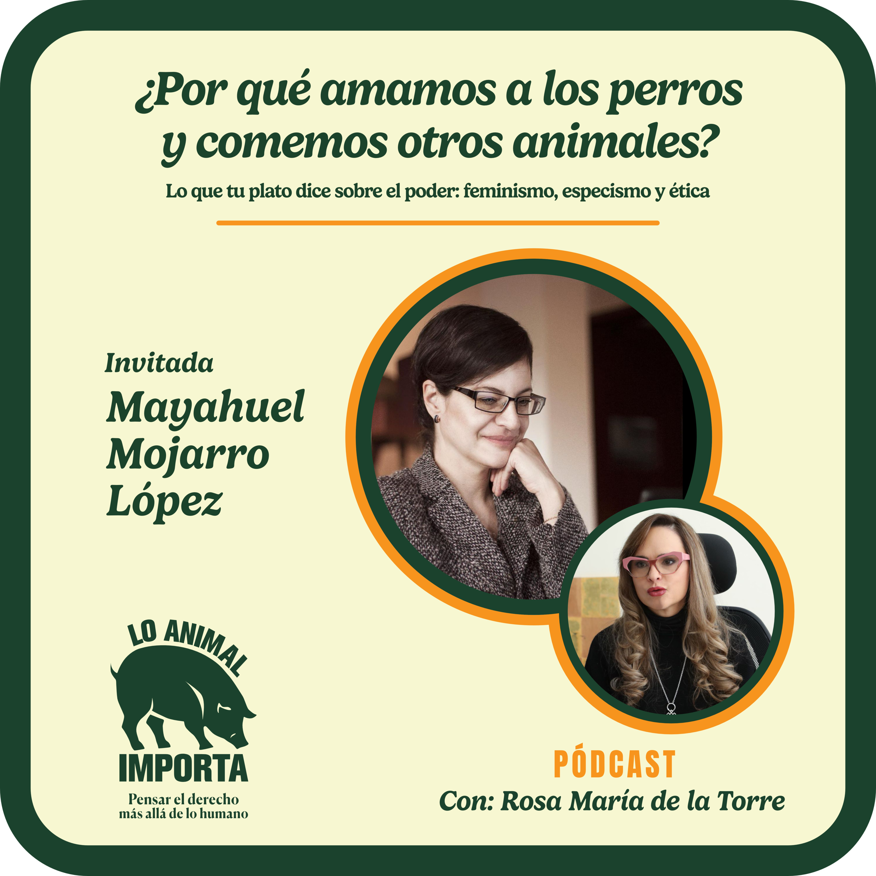 ¿Por qué amamos a los perros y comemos otros animales? Lo que tu plato dice sobre el poder: feminismo, especismo y ética episode artwork