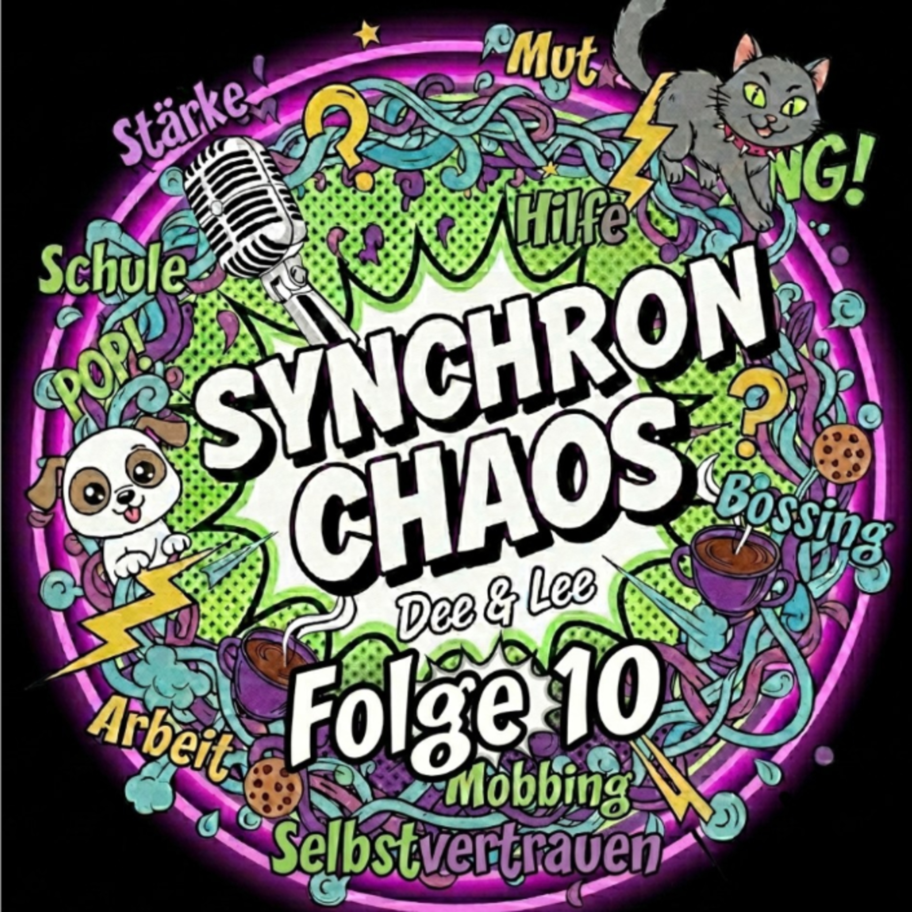 Folge 10 - Mobbing, Macht & Mut – Unsere Mobbing-Erfahrungen episode artwork