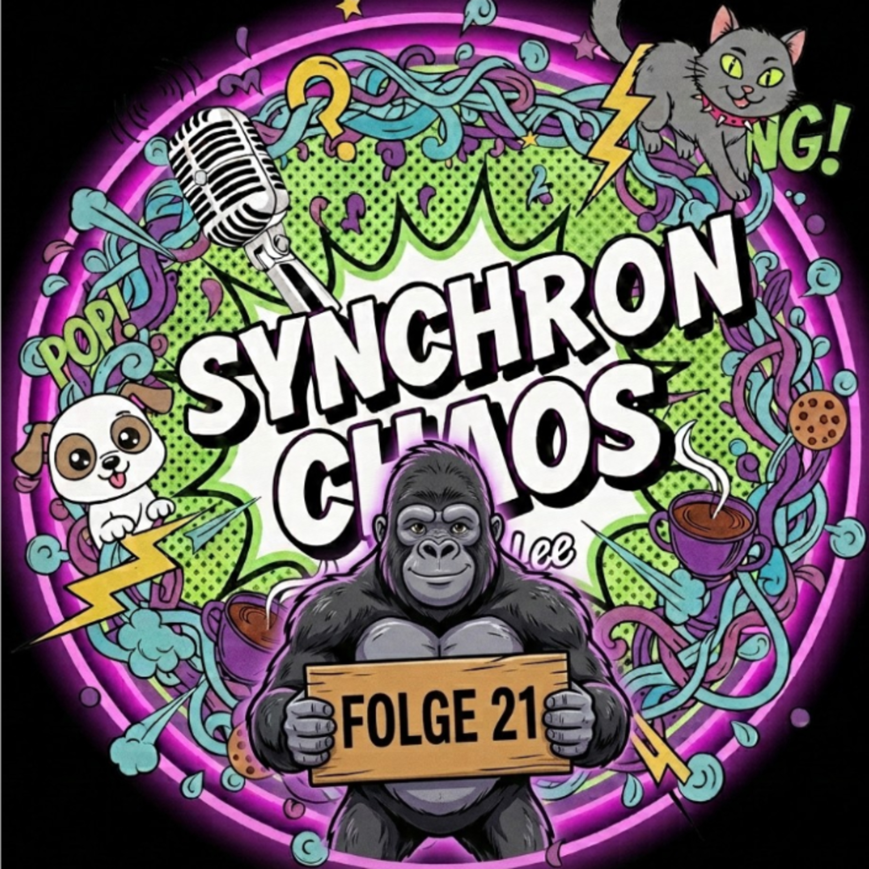 Folge 21: 1 Gorilla, 100 Männer und unser übliches Chaos episode artwork