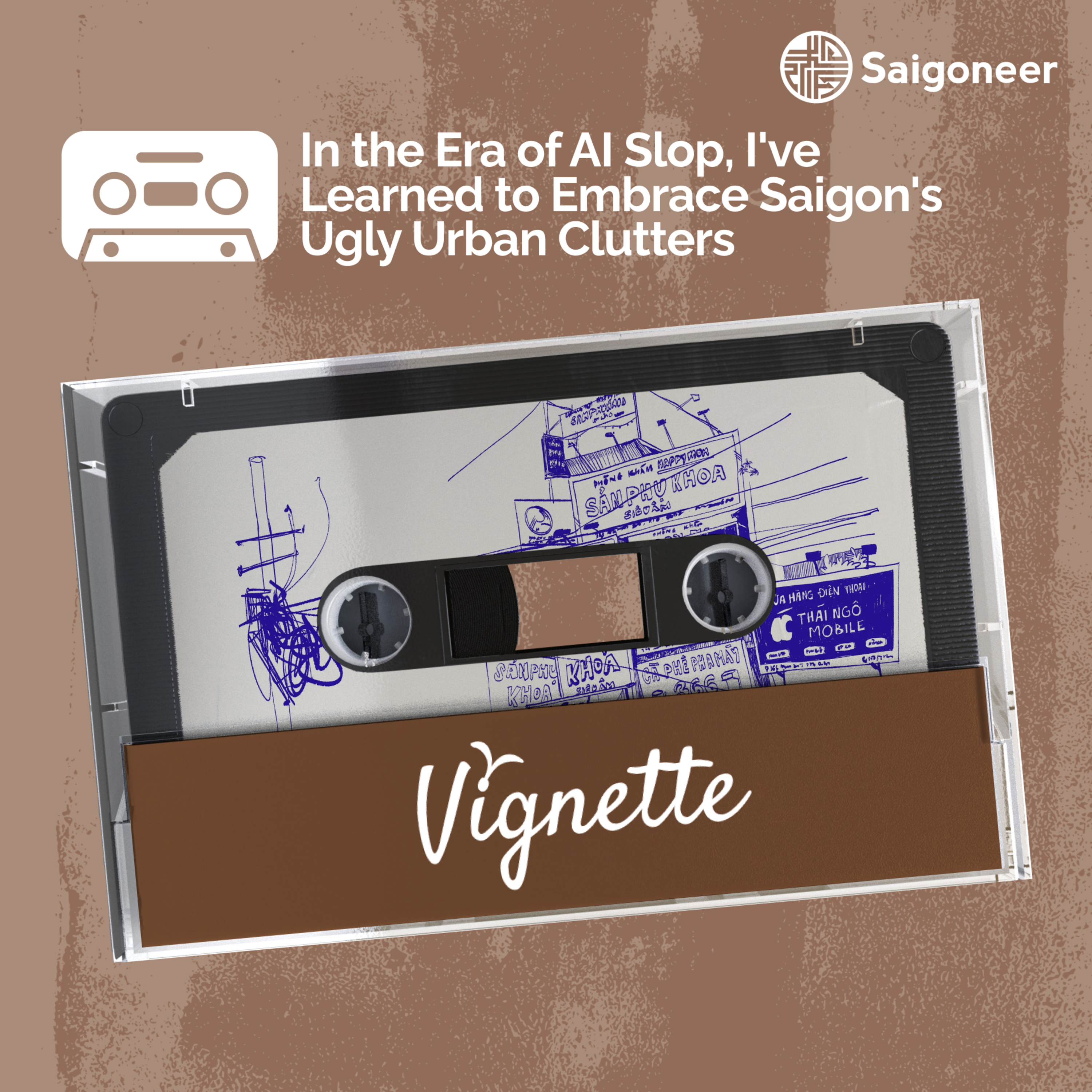 Vignette | In the Era of AI Slop, I've Learned to Embrace Saigon's Ugly Urban Clutters