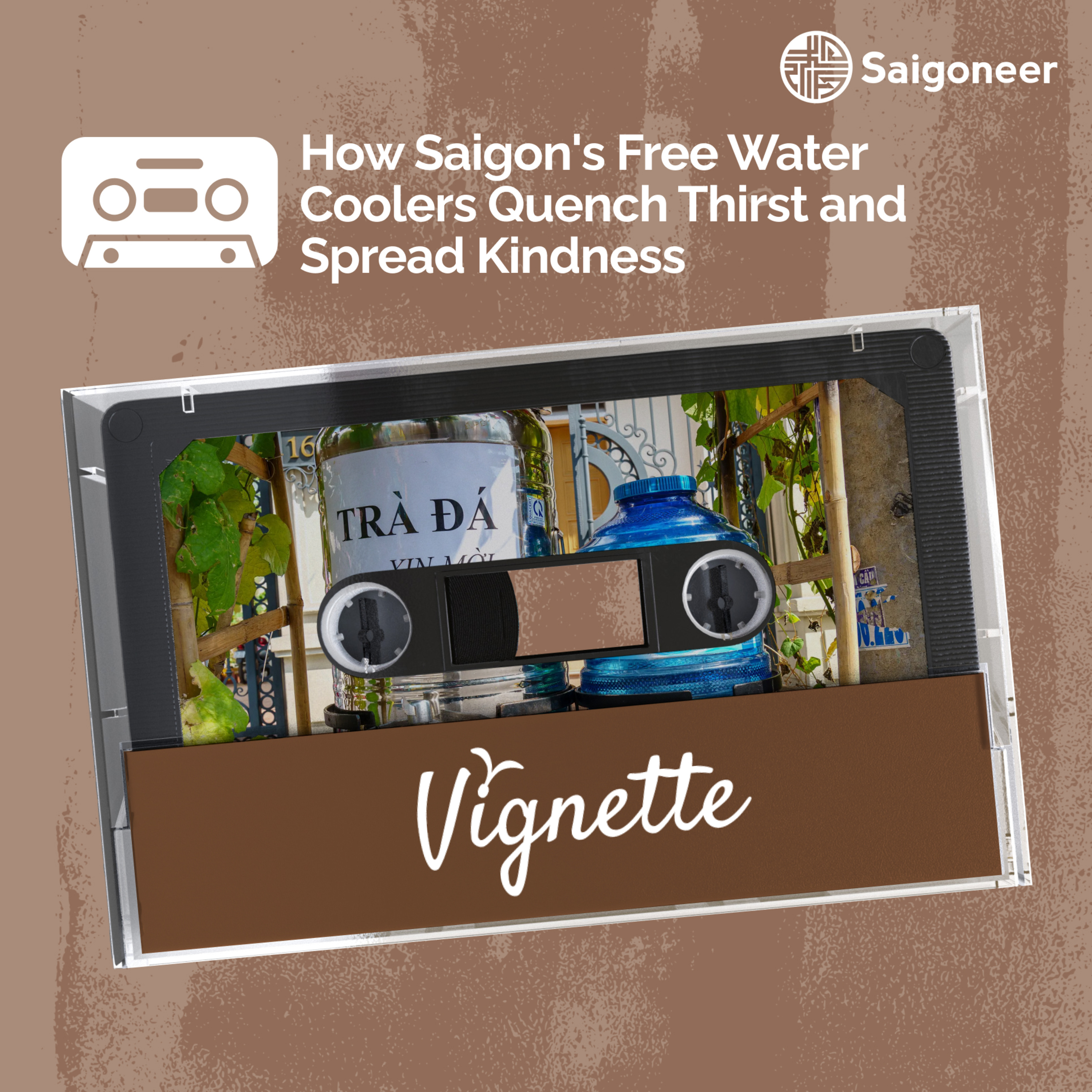 Vignette | How Saigon's Free Water Coolers Quench Thirst and Spread Kindness