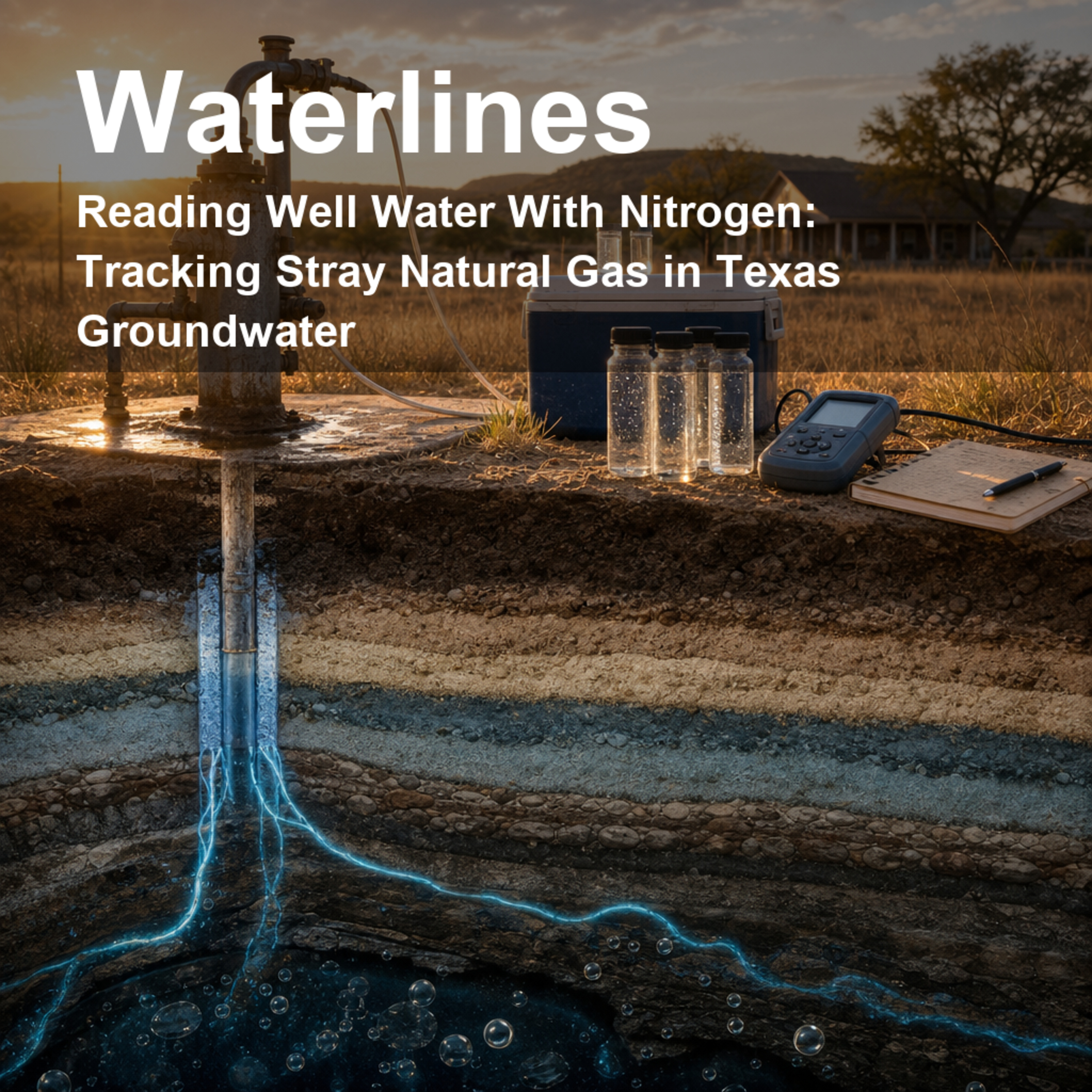 Reading Well Water With Nitrogen: Tracking Stray Natural Gas in Texas Groundwater episode artwork