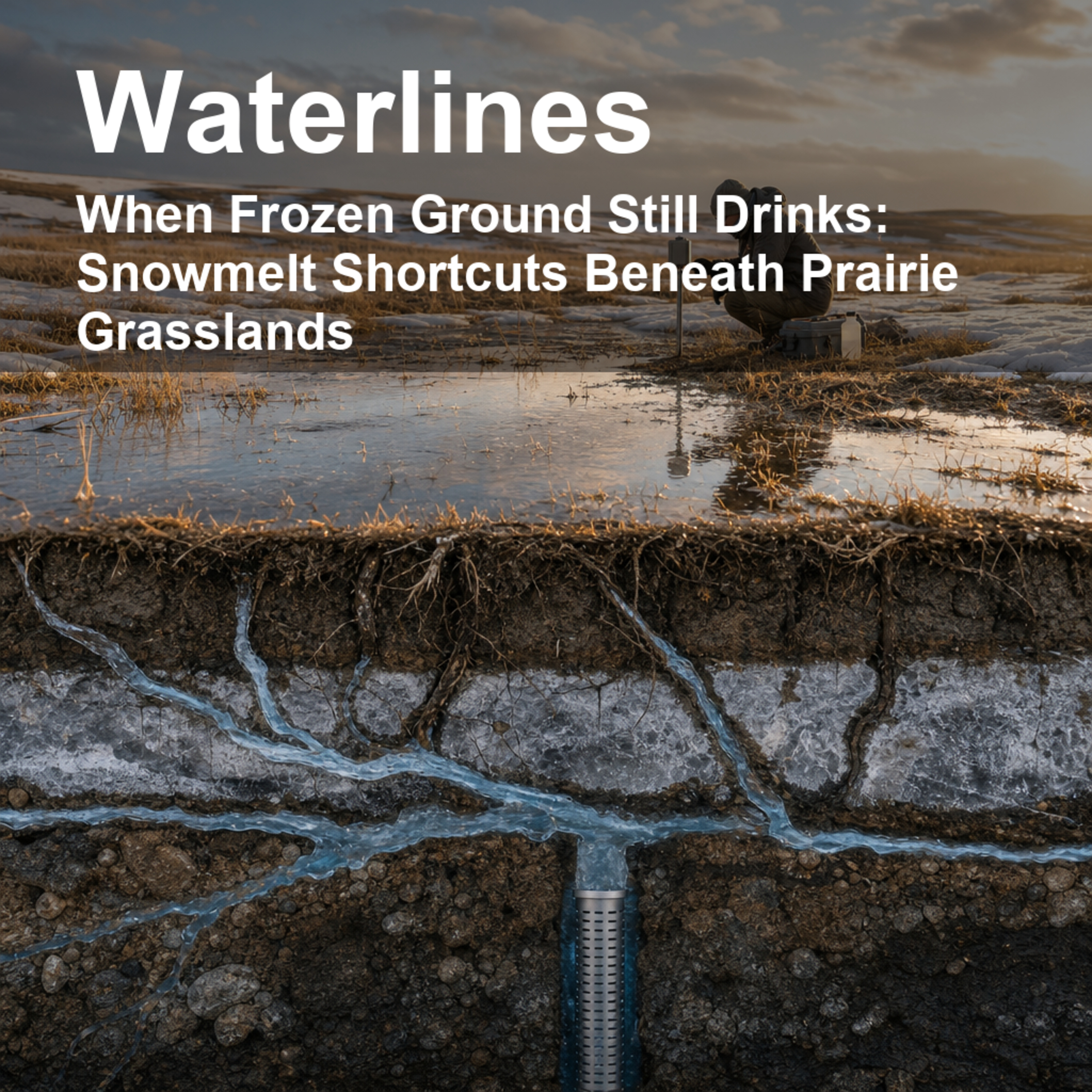 When Frozen Ground Still Drinks: Snowmelt Shortcuts Beneath Prairie Grasslands episode artwork
