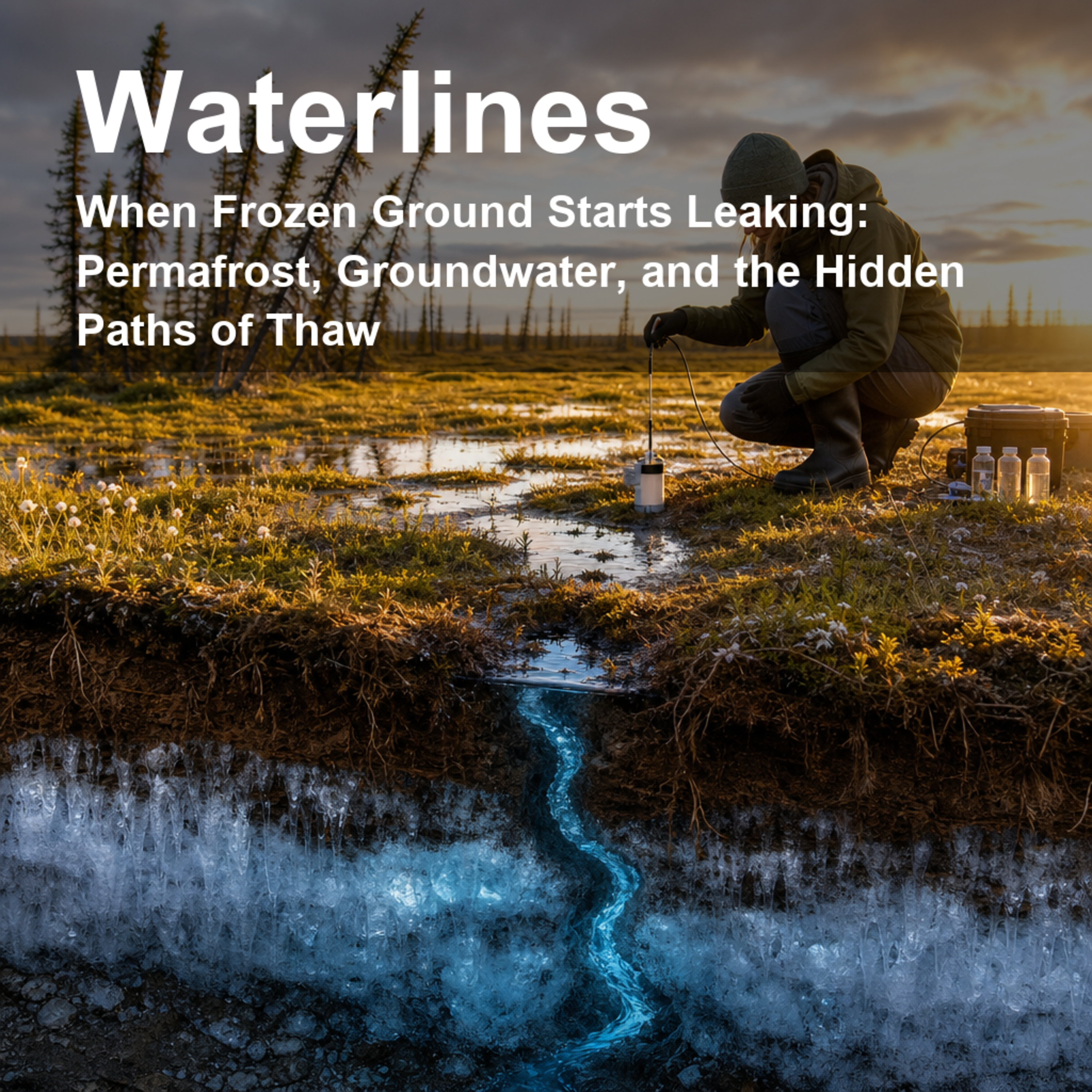 When Frozen Ground Starts Leaking: Permafrost, Groundwater, and the Hidden Paths of Thaw episode artwork