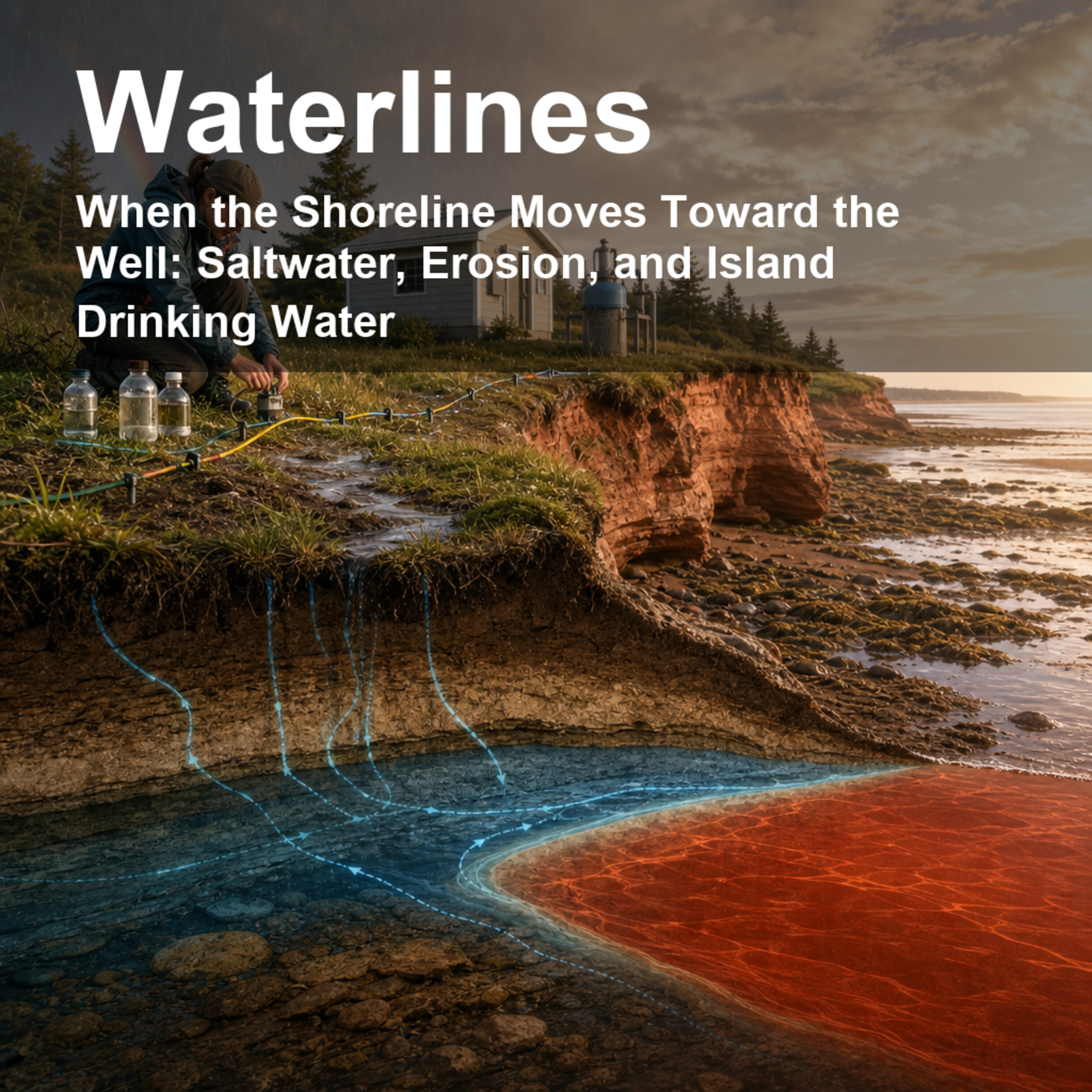 When the Shoreline Moves Toward the Well: Saltwater, Erosion, and Island Drinking Water episode artwork