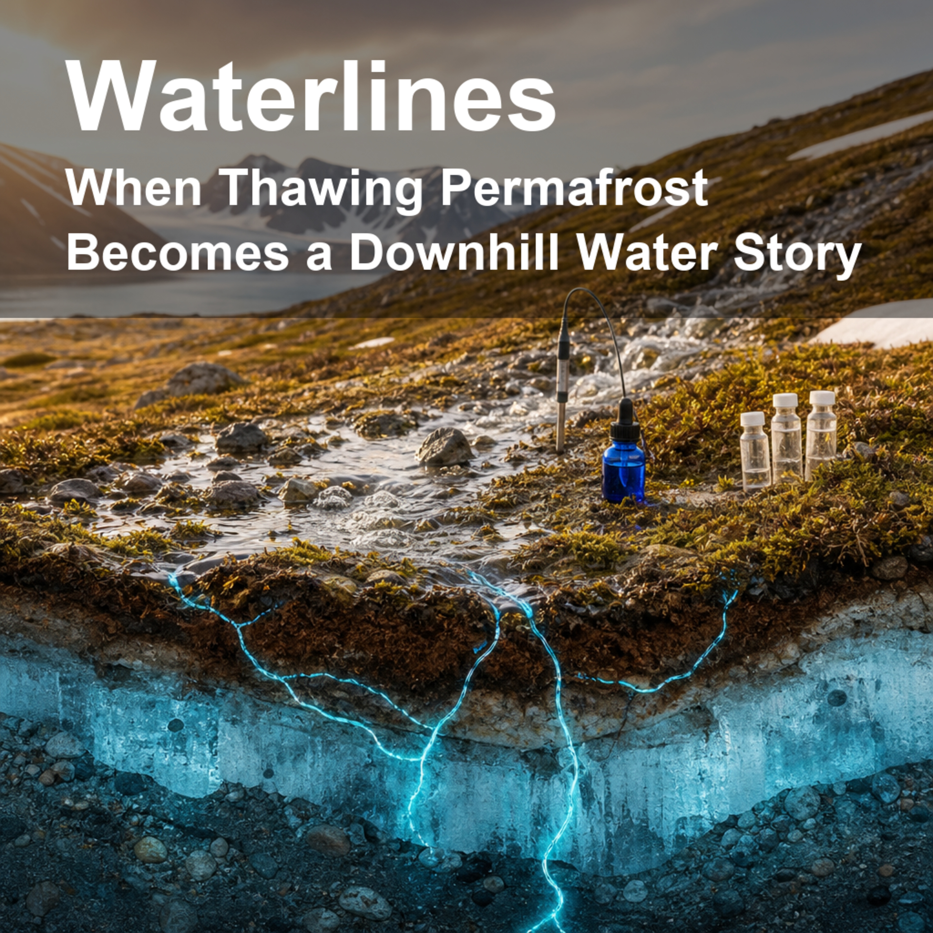When Thawing Permafrost Becomes a Downhill Water Story episode artwork