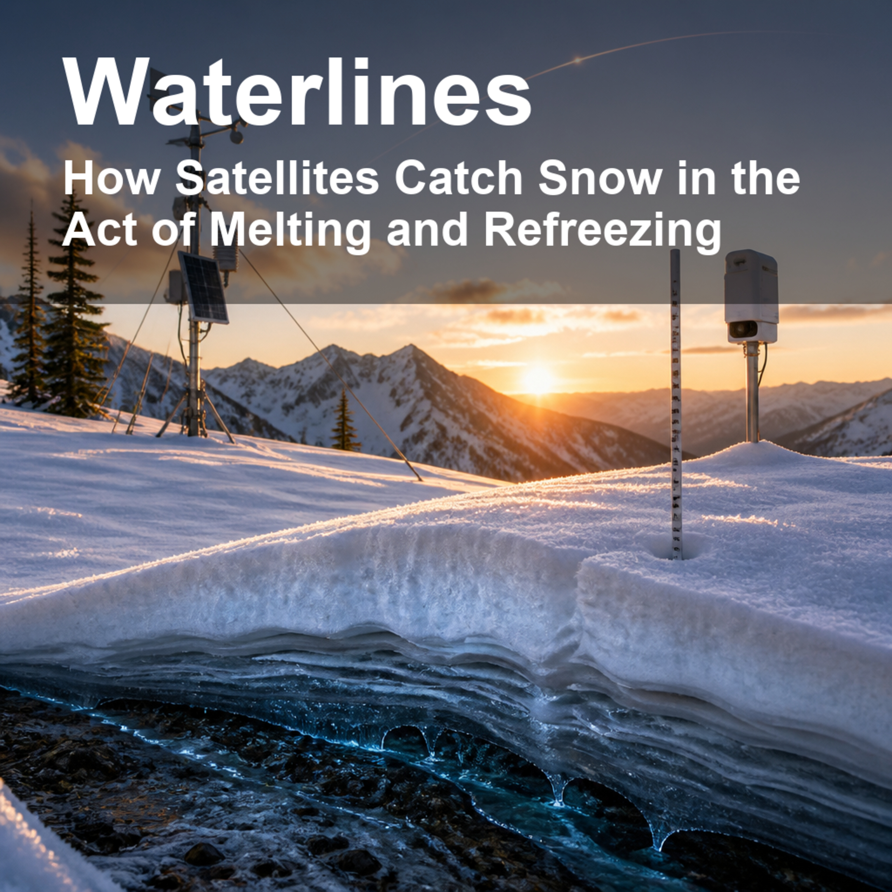 How Satellites Catch Snow in the Act of Melting and Refreezing episode artwork