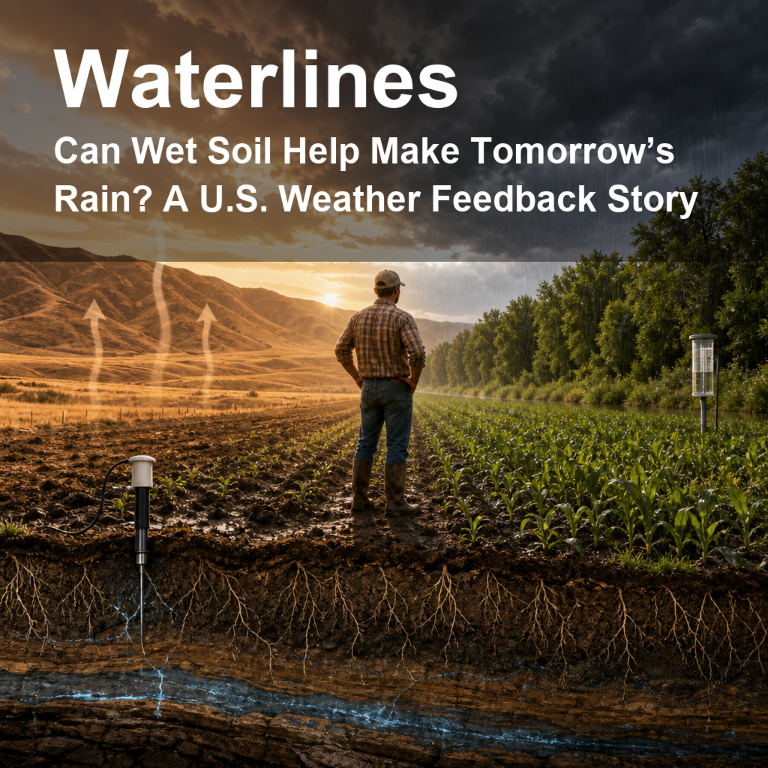 Can Wet Soil Help Make Tomorrow’s Rain? A U.S. Weather Feedback Story episode artwork