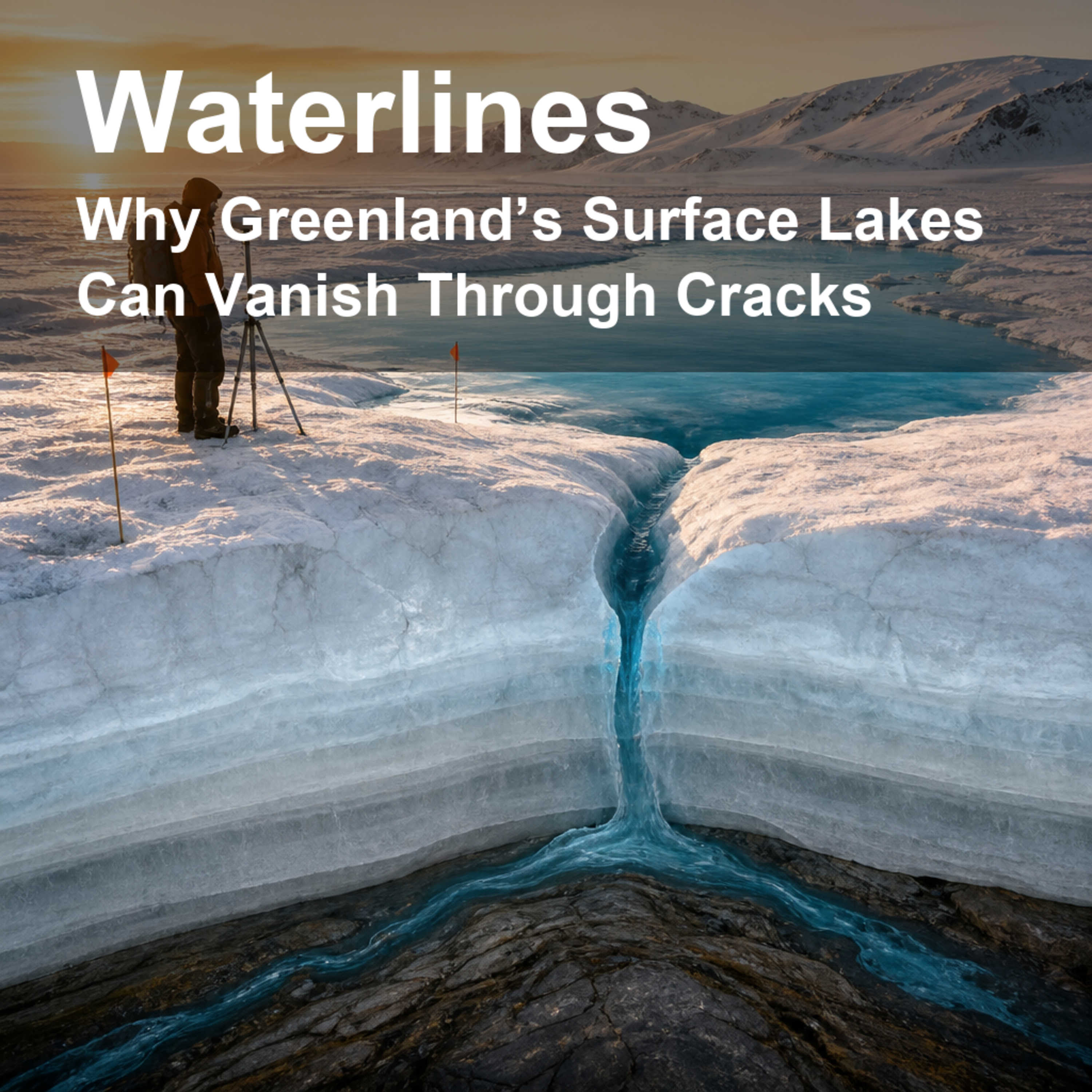 Why Greenland’s Surface Lakes Can Vanish Through Cracks episode artwork