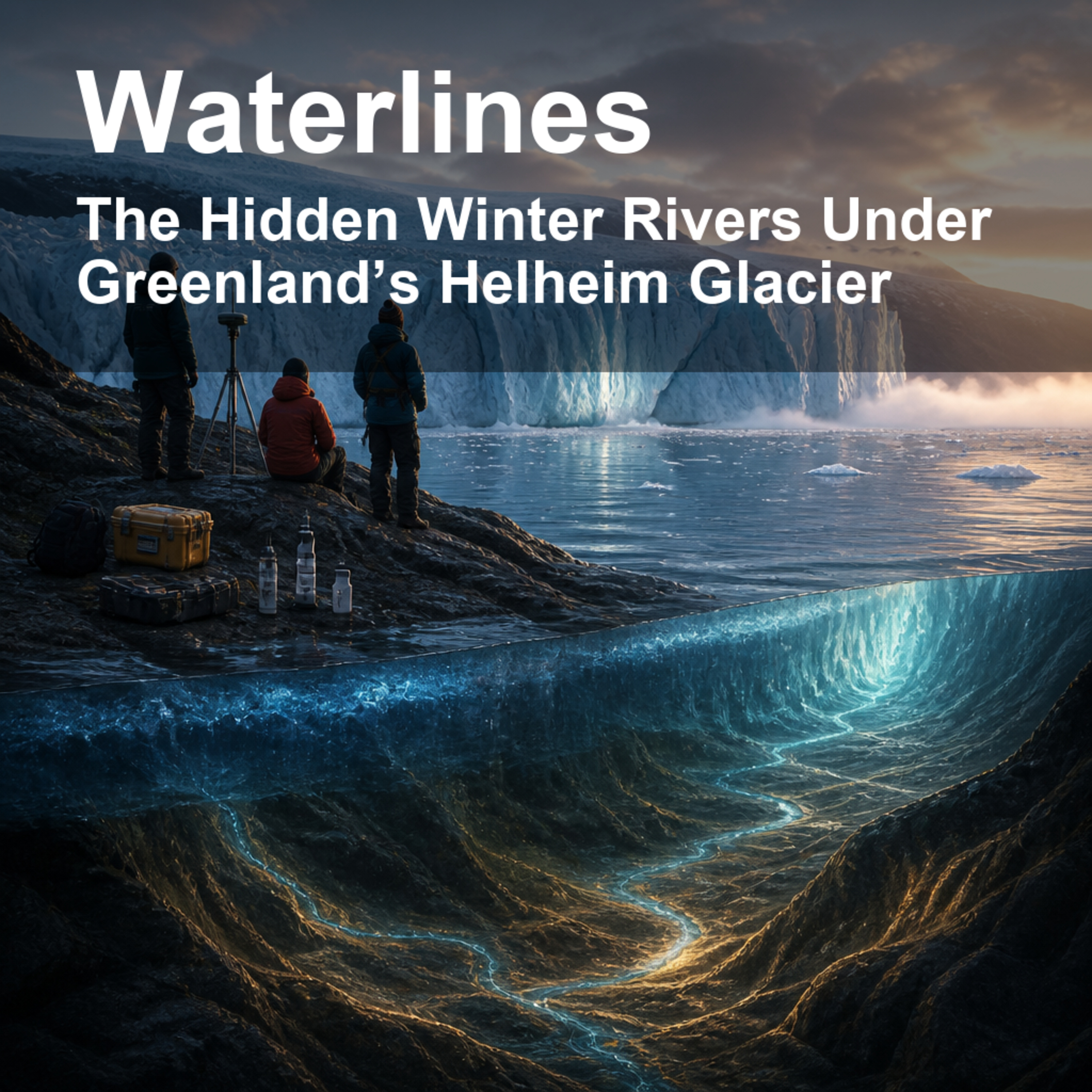 The Hidden Winter Rivers Under Greenland’s Helheim Glacier episode artwork