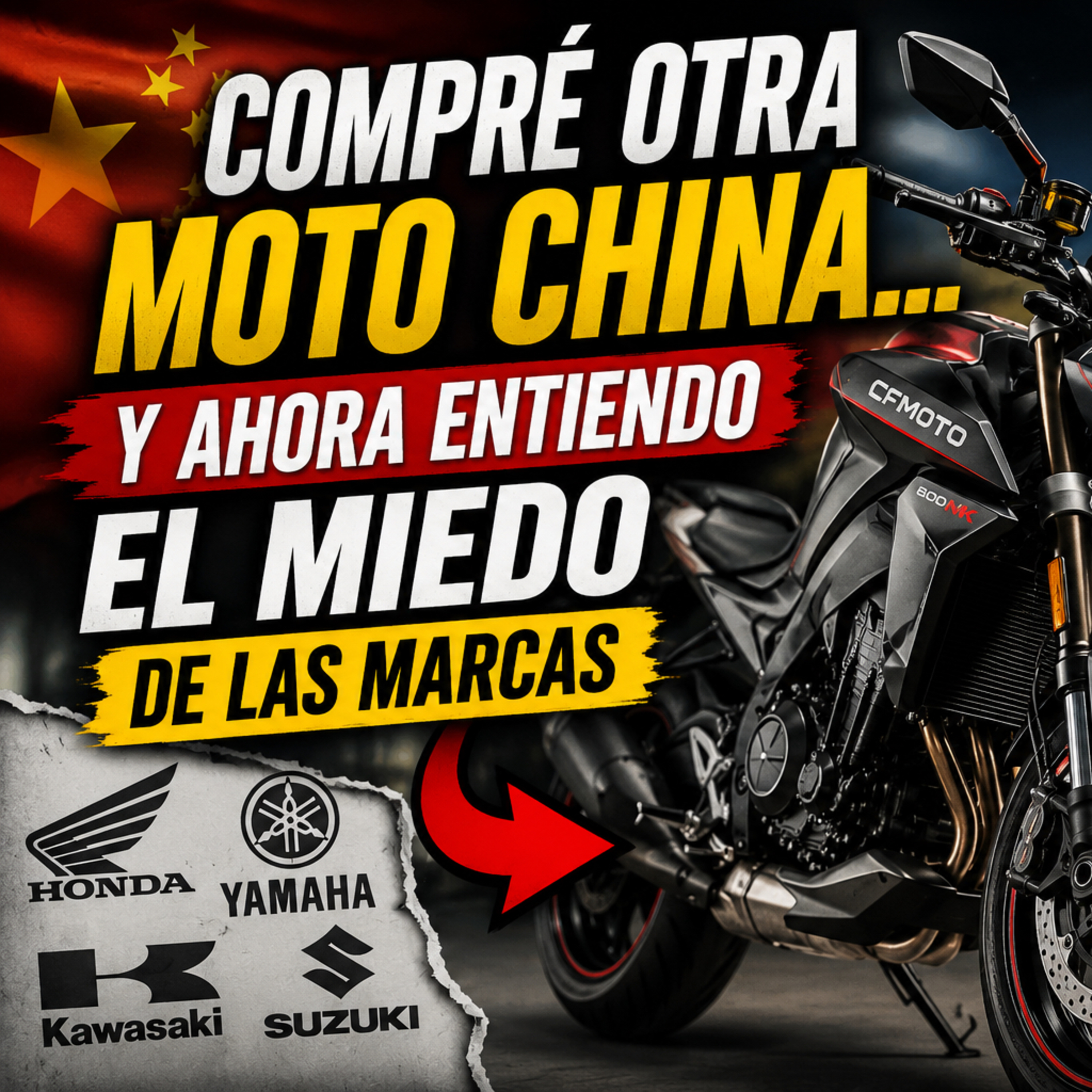   Compré otra moto china… y ahora entiendo el miedo de las marcas episode artwork