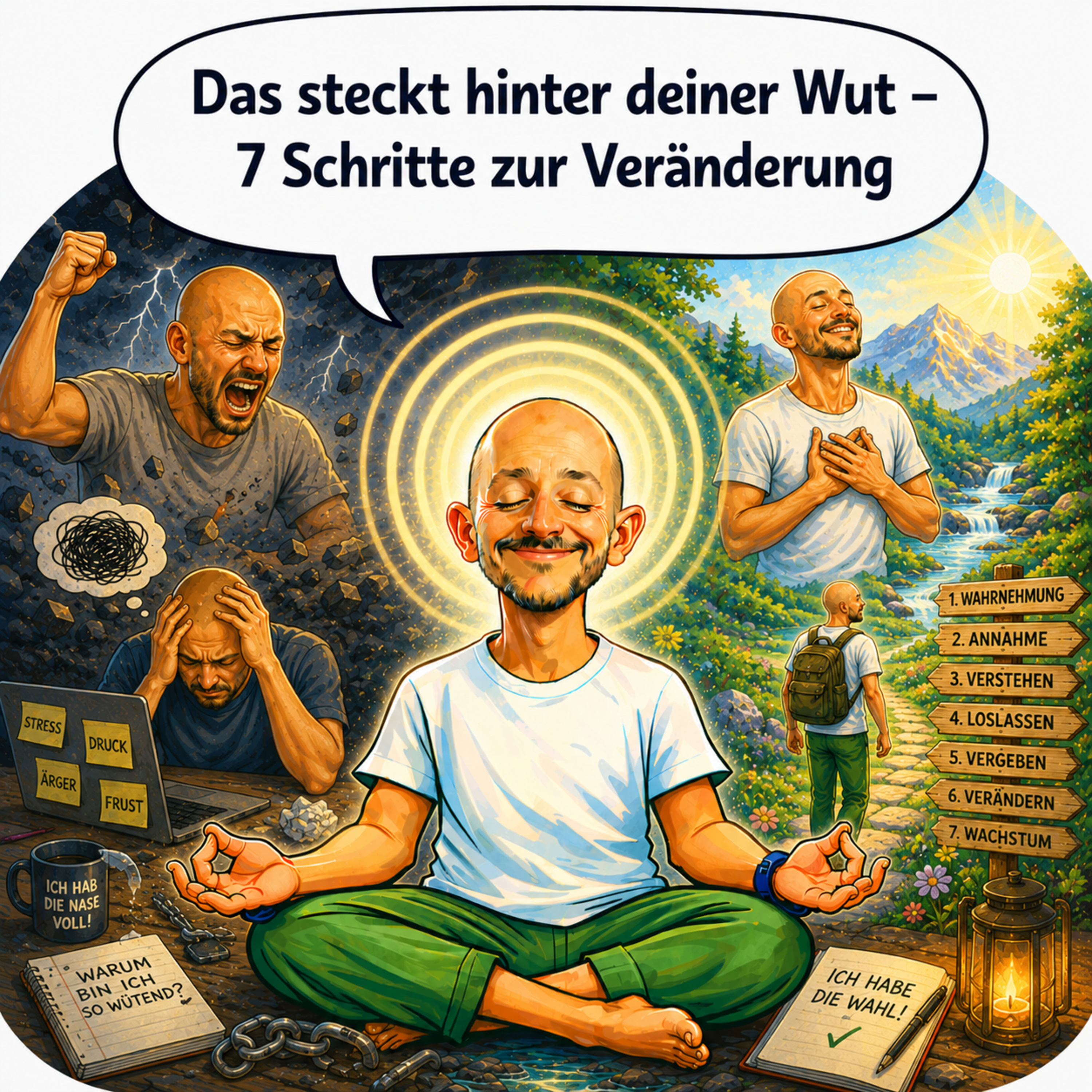 Das steckt hinter deiner Wut – 7 Schritte zur Veränderung episode artwork