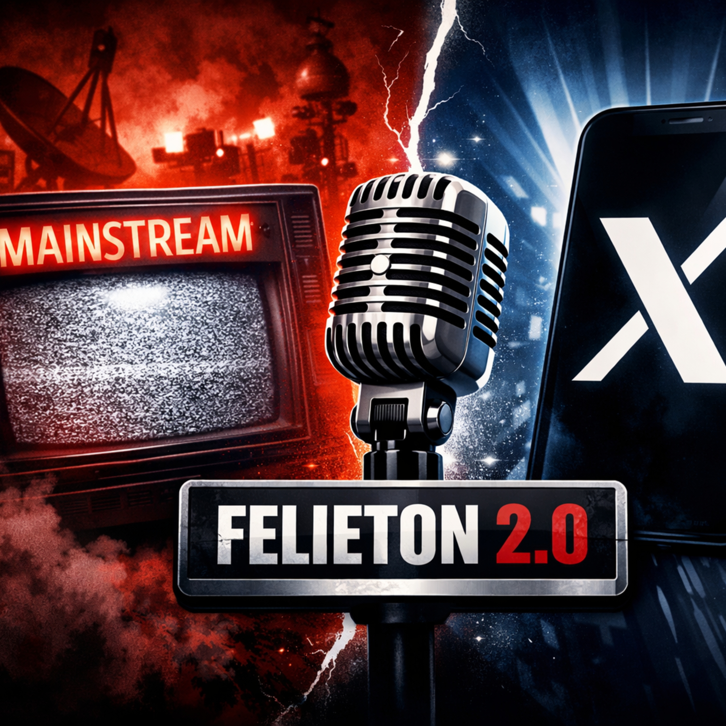 Felieton 2.0 - Tradycyjne media, spadek zaufania, X, przejęcie CNN episode artwork