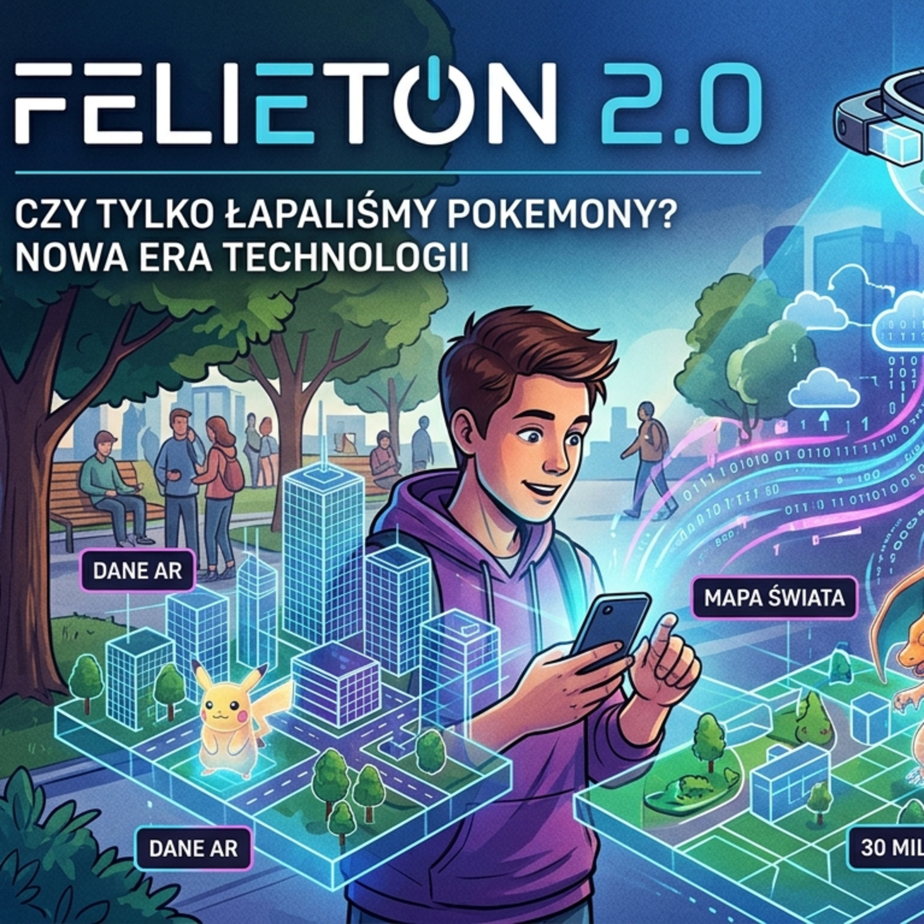 Felieton 2.0 - Pokémon Go: gra, która sprzedała świat, 30 miliardów zdjęć i mapowanie świata episode artwork