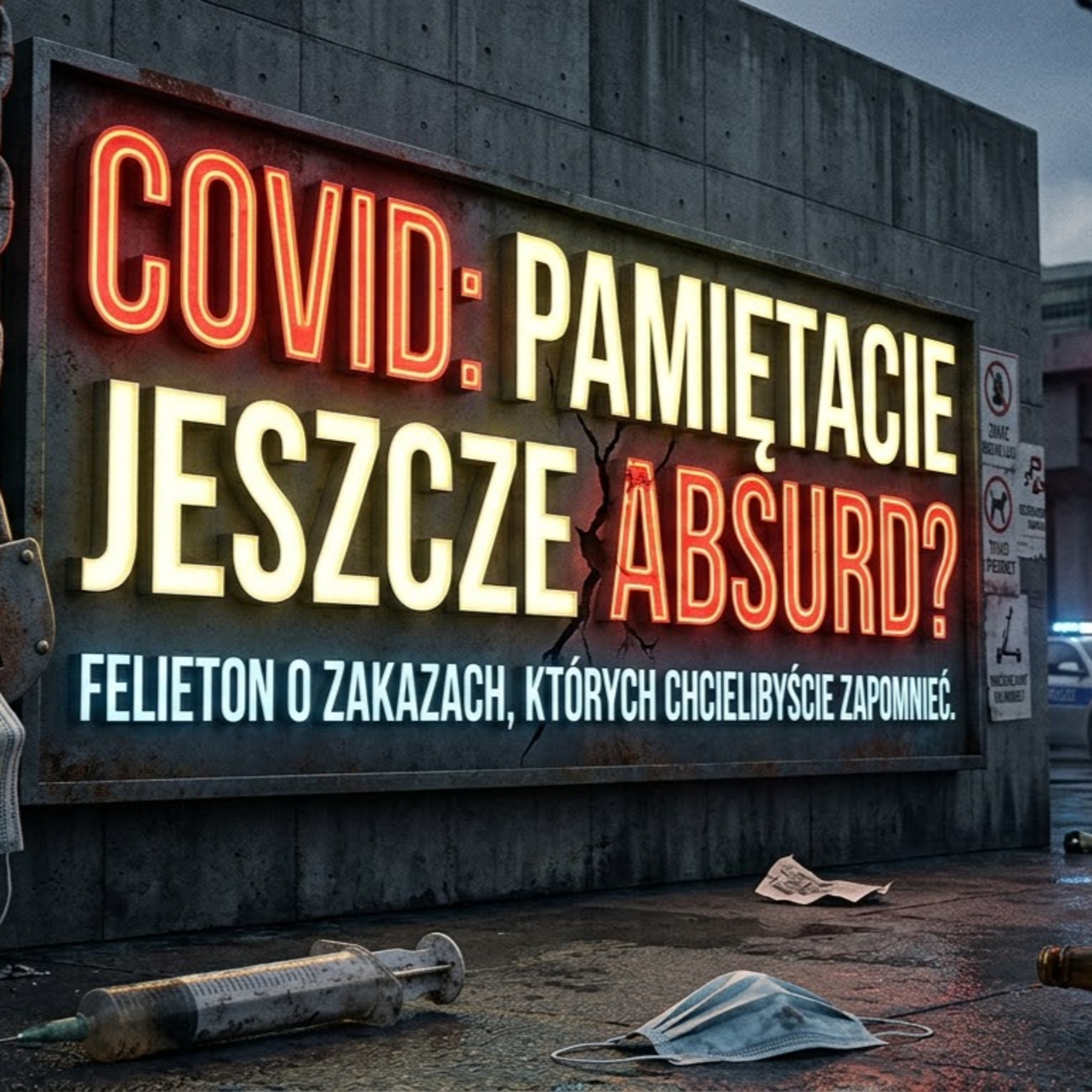Felieton 2.0 - nie zapomnij jak odbierano nam wolność podczas pandemii COVID episode artwork