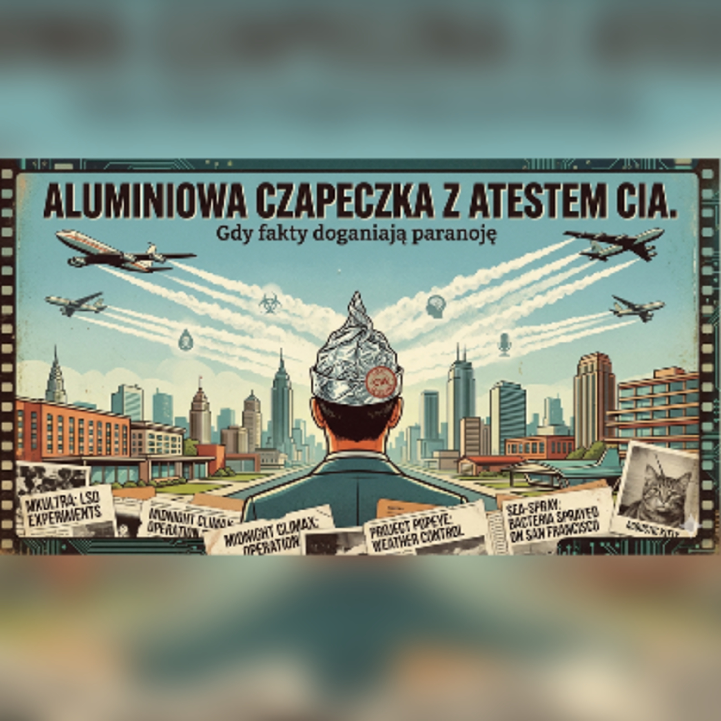 Felieton 2.0 - Aluminiowa czapeczka z atestem CIA. Gdy fakty doganiają paranoję. episode artwork