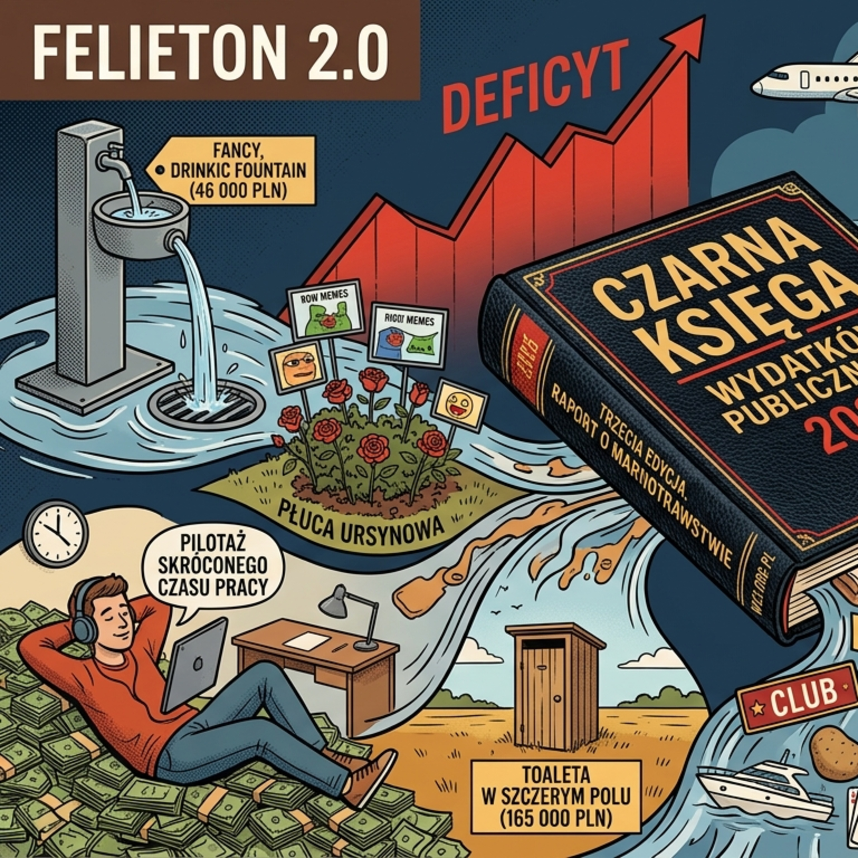 Felieton 2.0 - Czarna Księga Wydatków, czyli jak państwo marnuje pieniądze podatników episode artwork