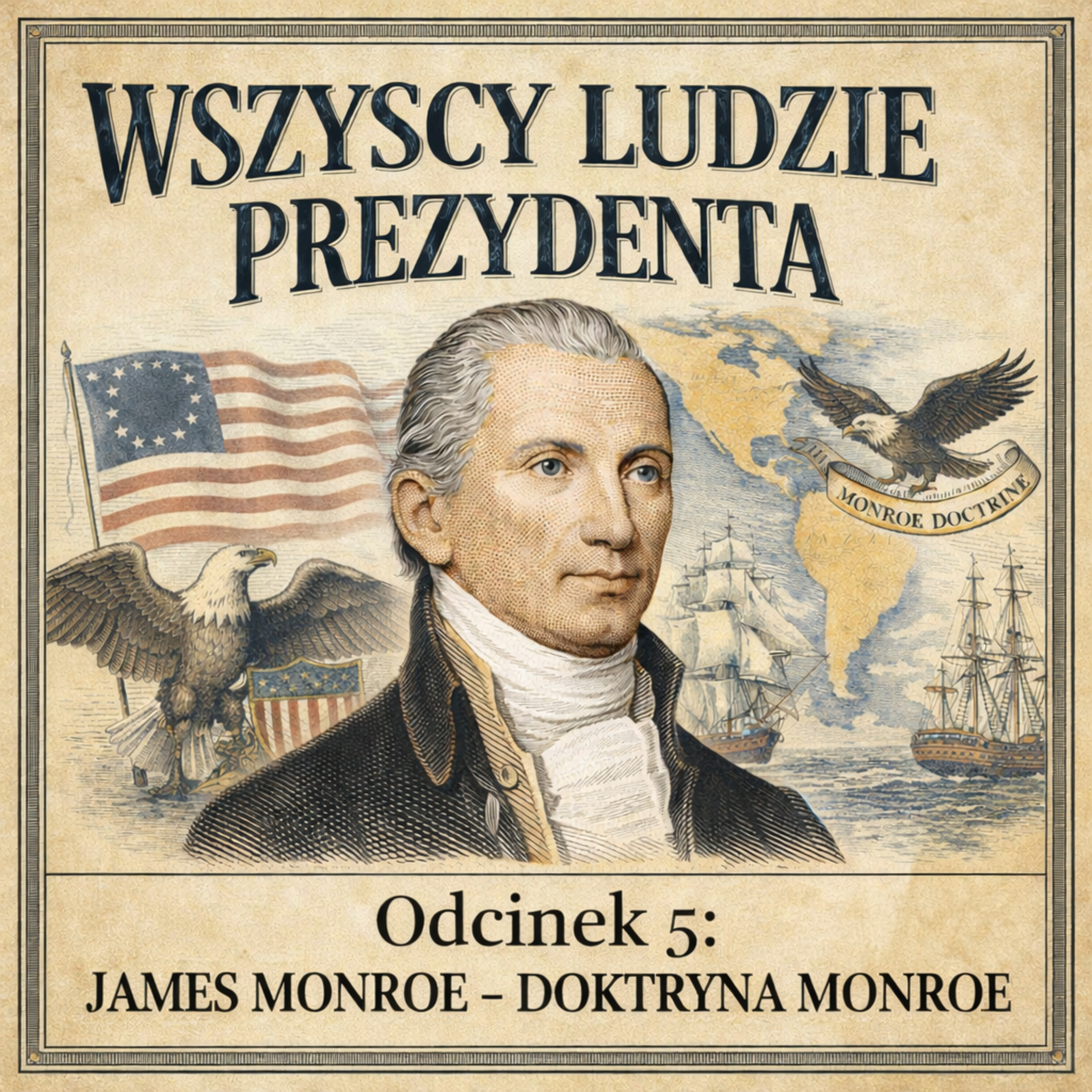 Wszyscy Ludzie Prezydenta - 5. James Monroe episode artwork