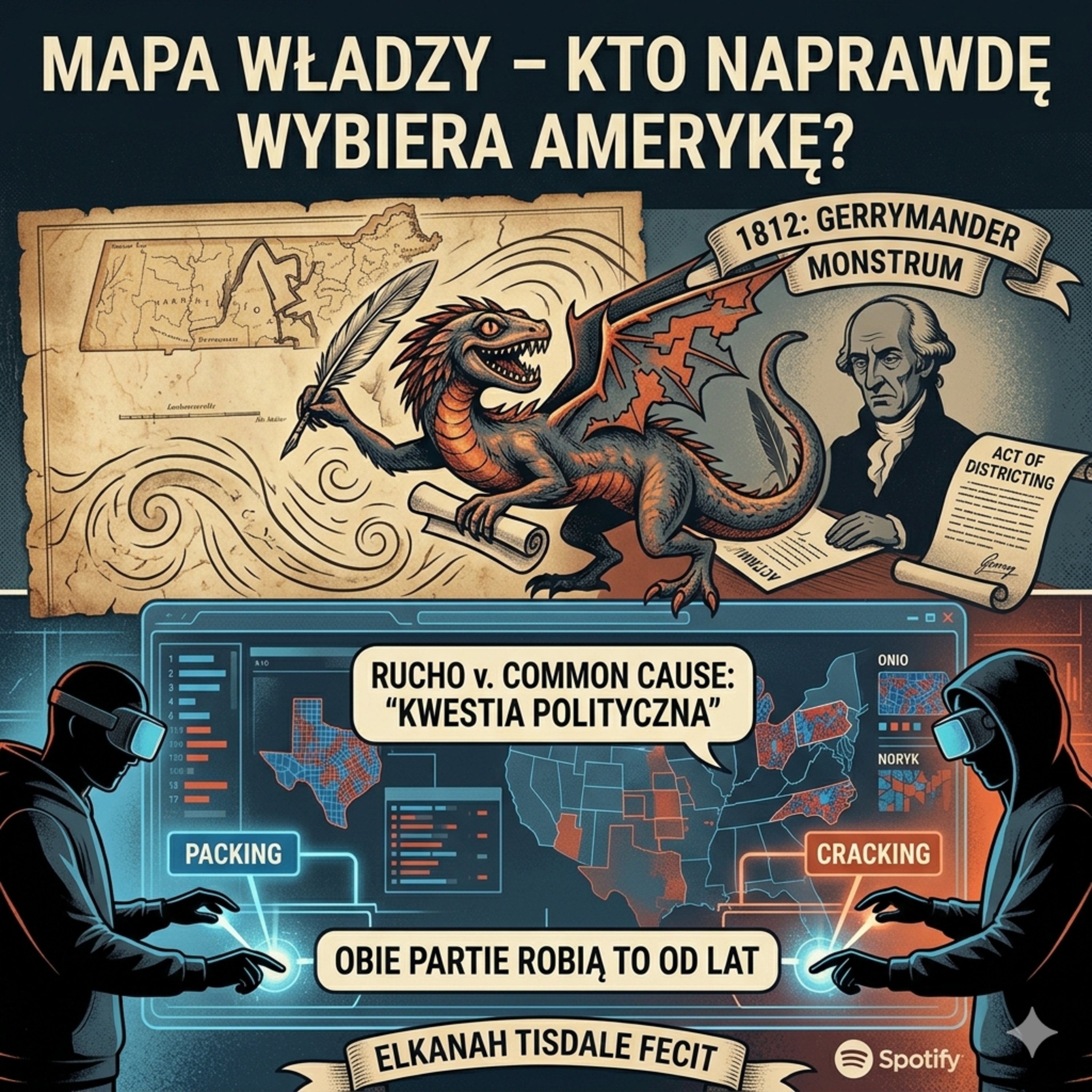 Felieton 2.0 - Gerrymandering, czyli kto tak naprawdę wybiera w Ameryce? episode artwork