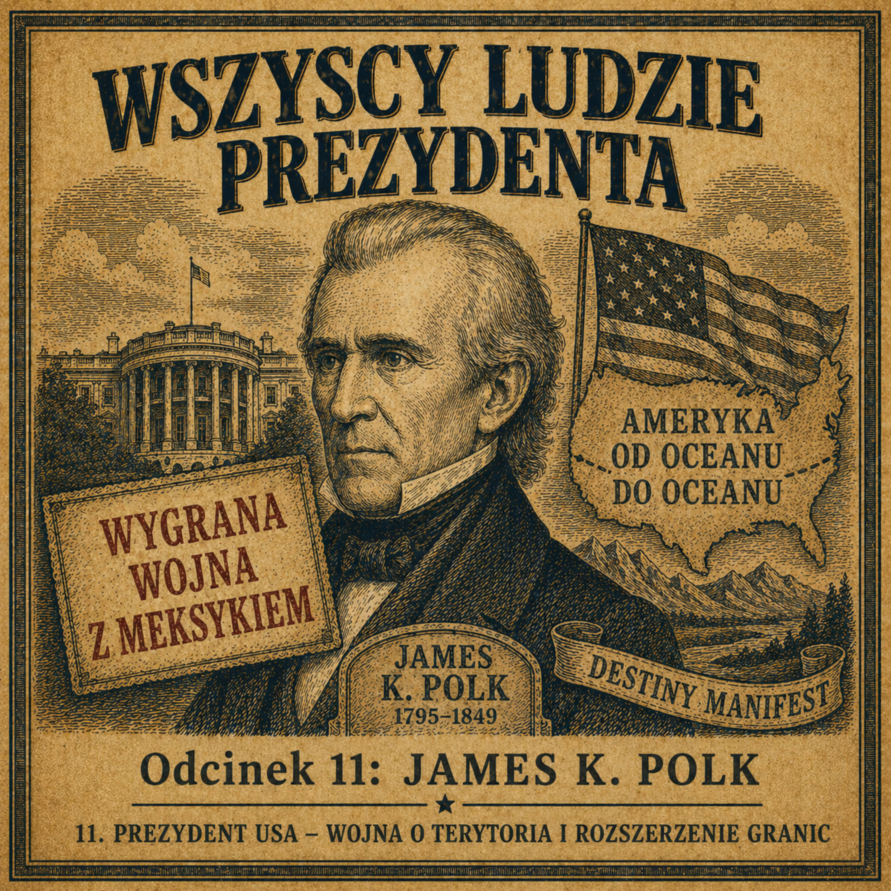 Wszyscy Ludzie Prezydenta - 11. James K. Polk episode artwork