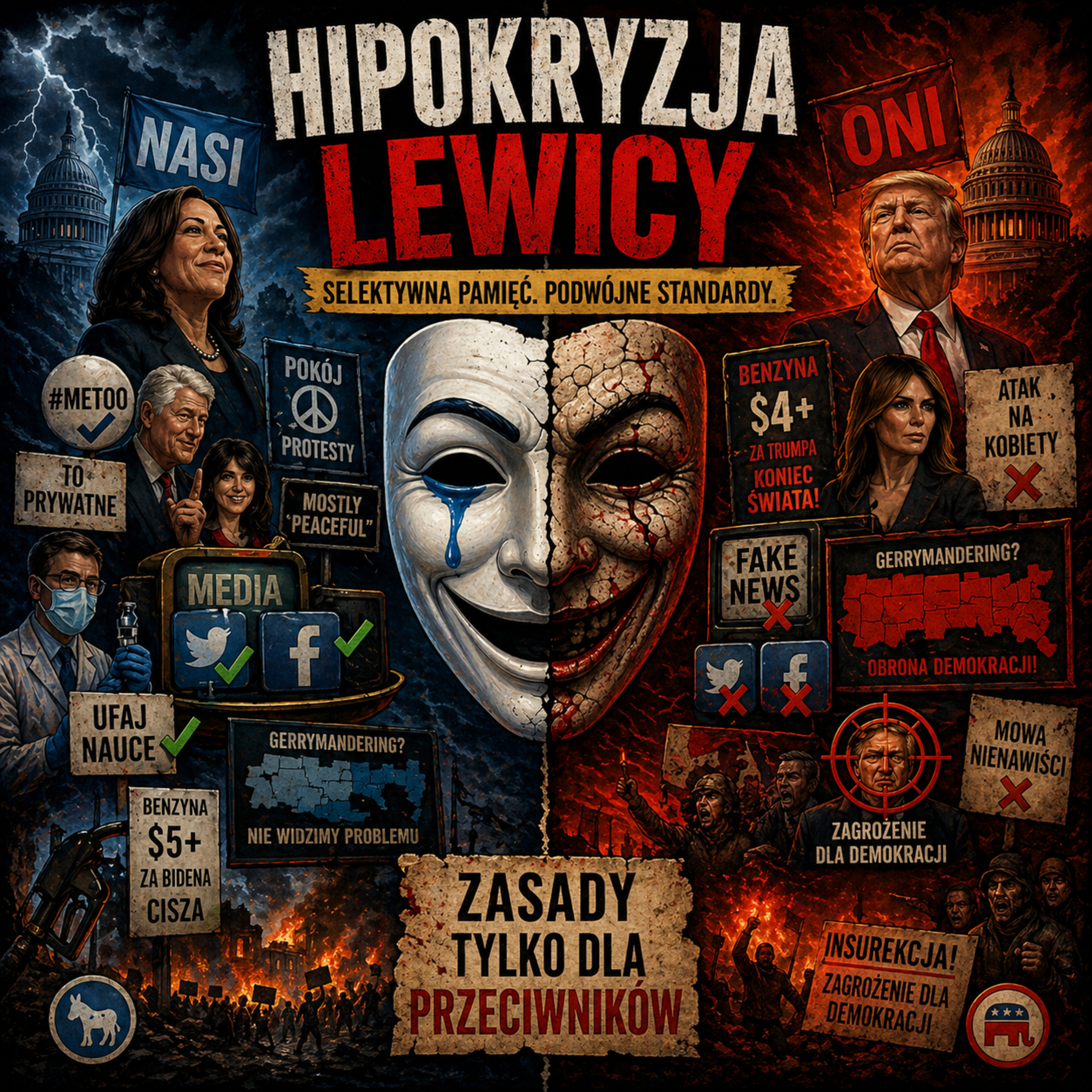 Felieton 2.0 - Hipokryzja lewicy 2.0: podwójne standardy w praktyce episode artwork