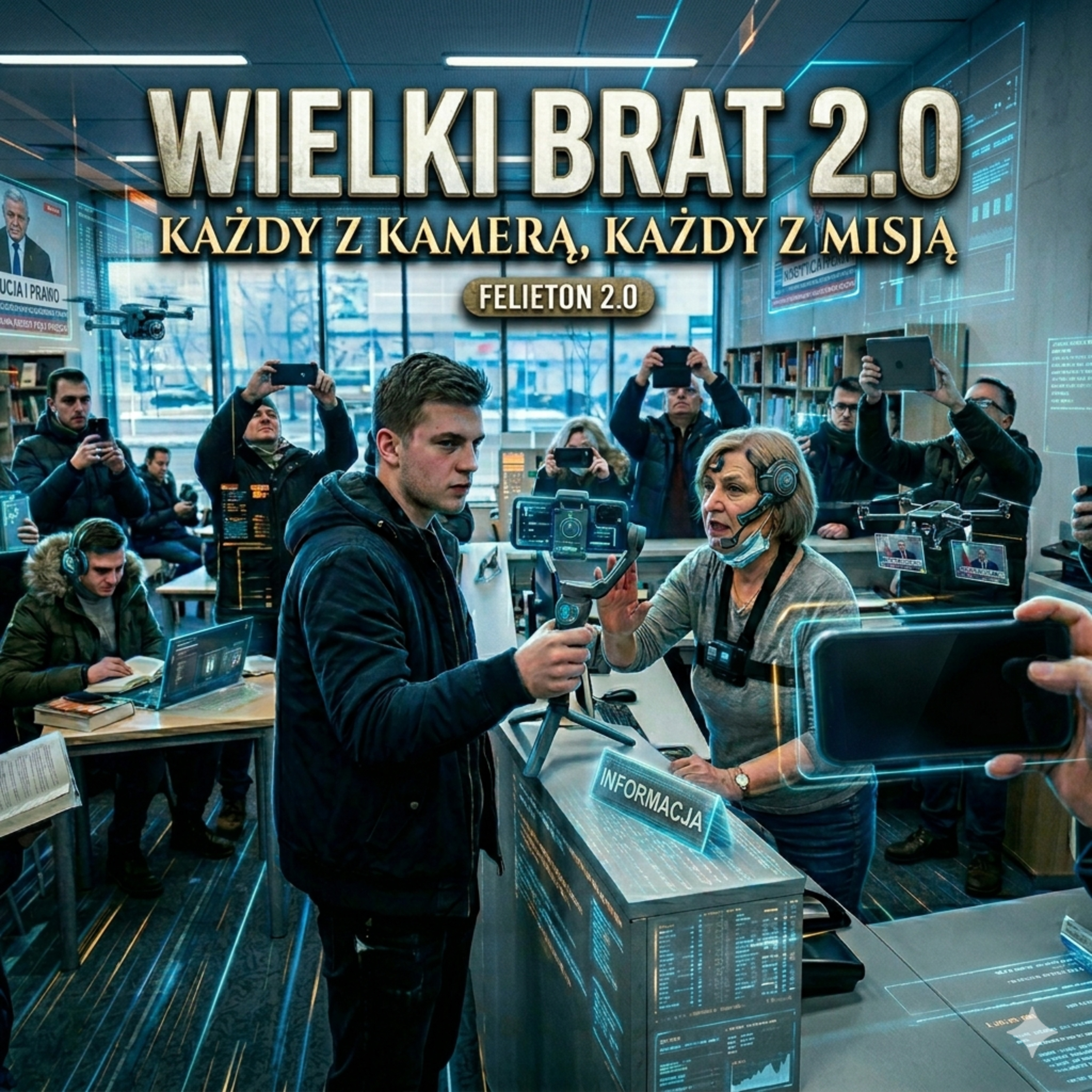 Felieton 2.0 - Wielki Brat 2.0. Kamera, prowokacja i wolność na sprzedaż episode artwork