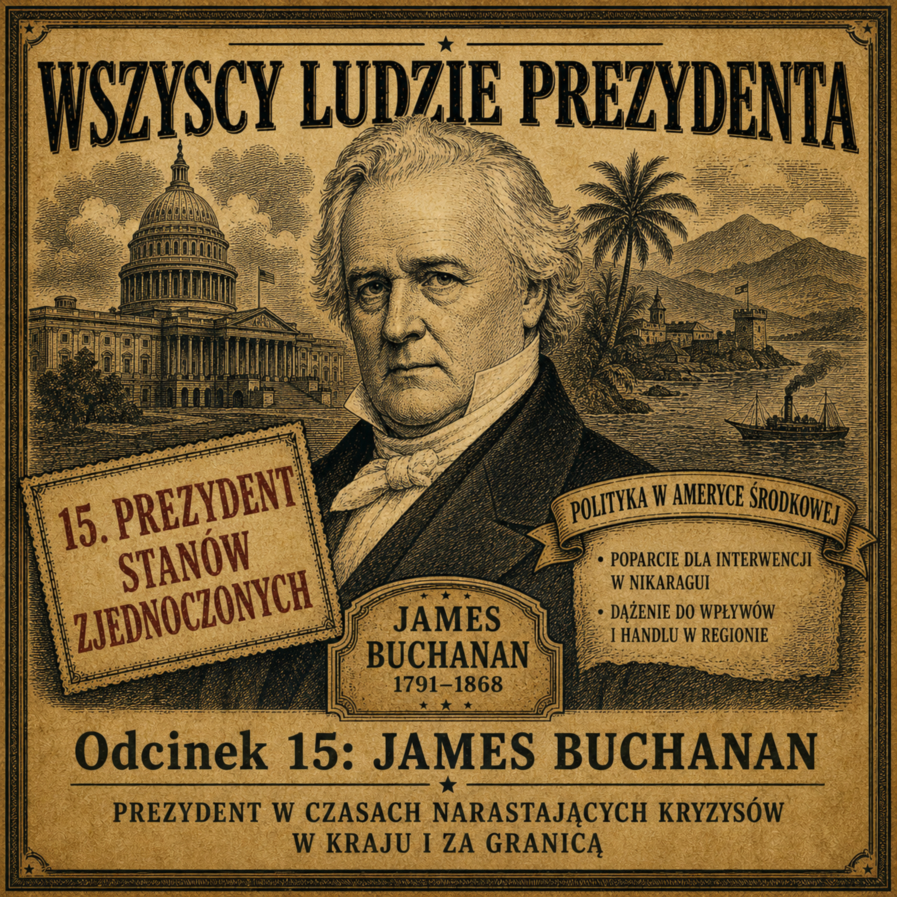 Wszyscy Ludzie Prezydenta - 15. James Buchanan episode artwork