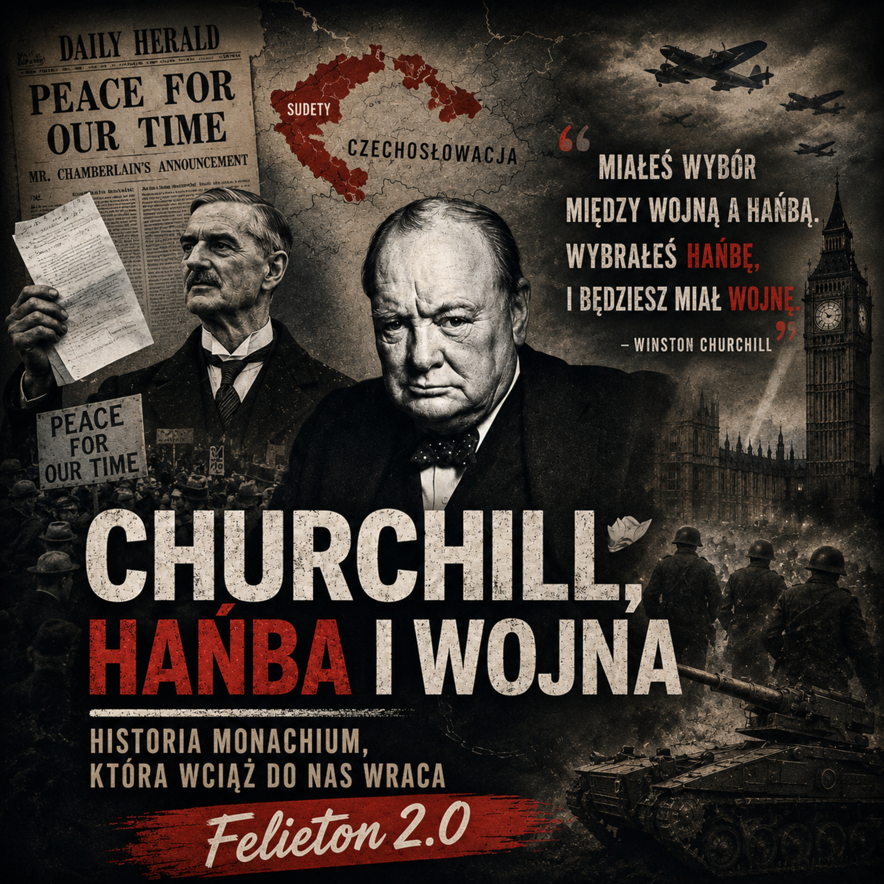 Felieton 2.0 - Churchill, Monachium i hańba Zachodu. Cytat, który okazał się proroczy episode artwork