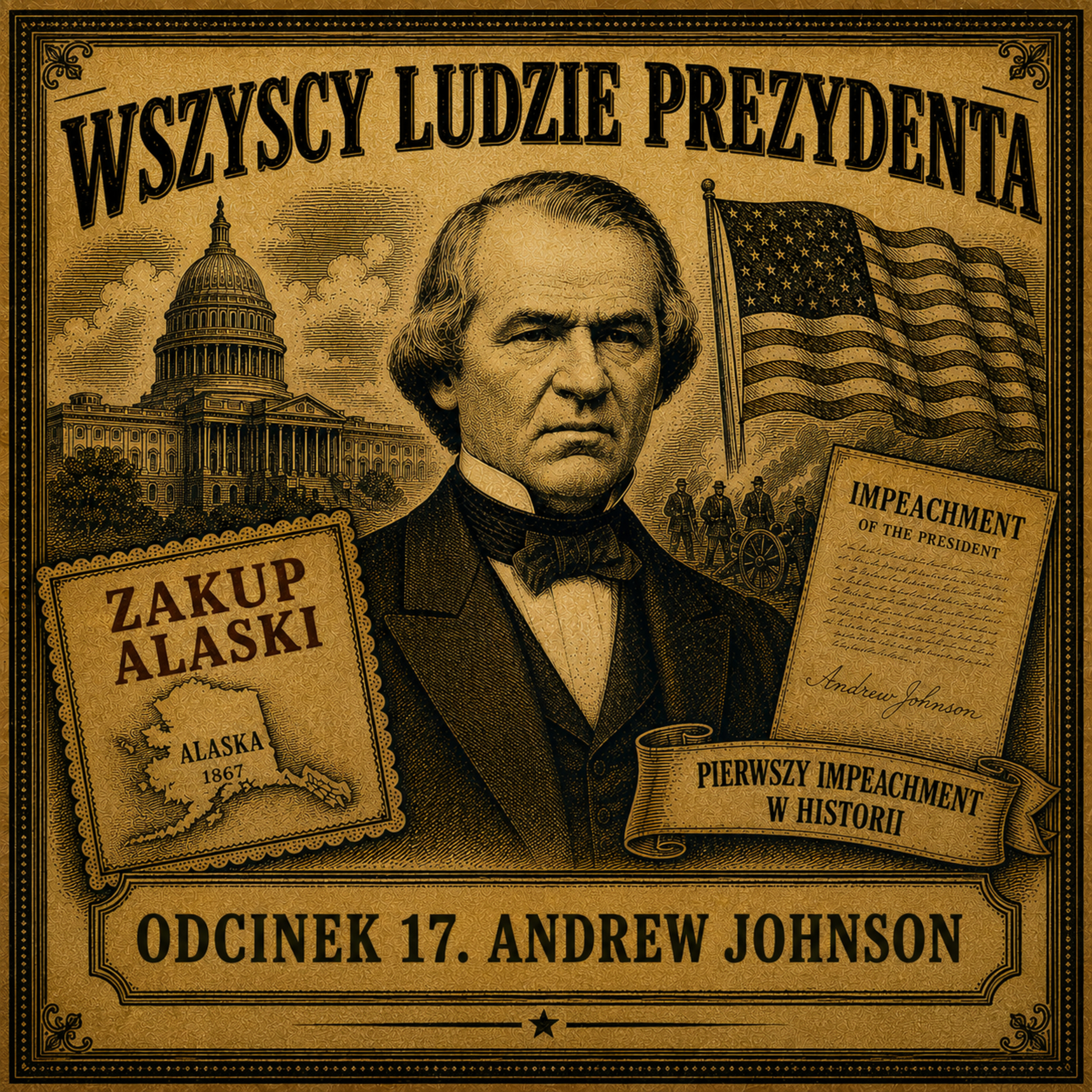 Wszyscy Ludzie Prezydenta - 17. Andrew Johnson episode artwork