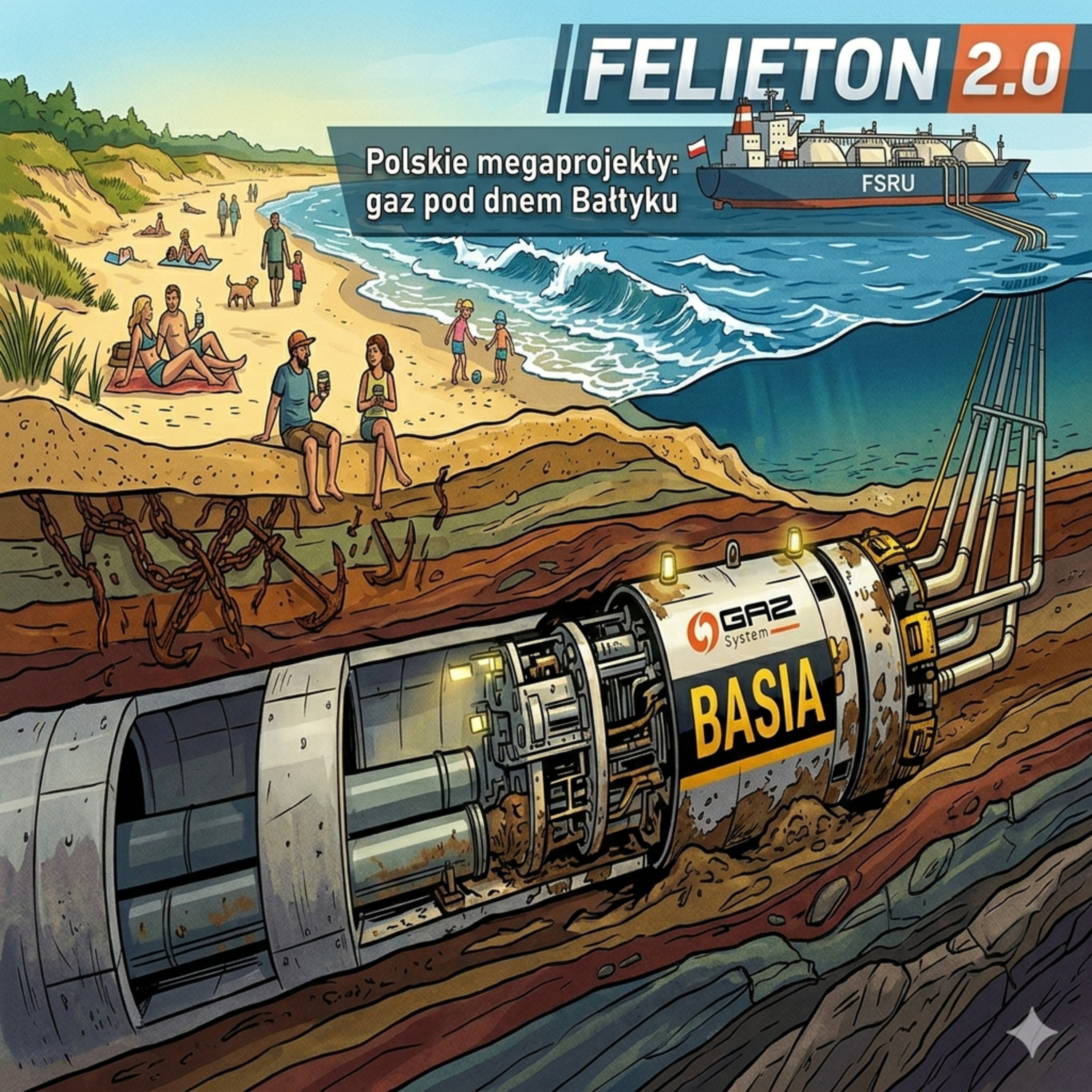Felieton 2.0 - Basia pod Bałtykiem. Polska wierci tunel do energetycznej niezależności episode artwork