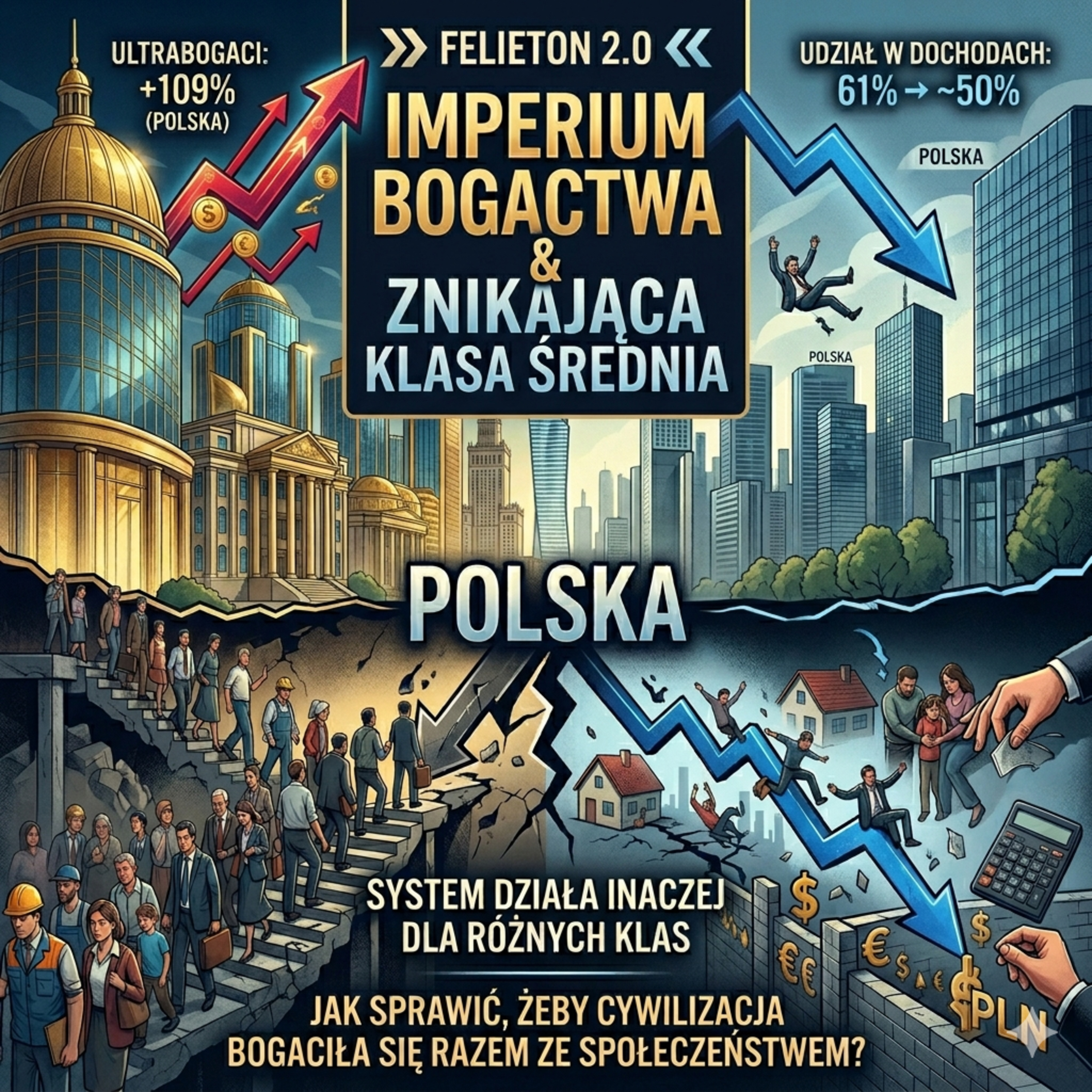 Felieton 2.0 - Imperium bogactwa i znikająca klasa średnia episode artwork