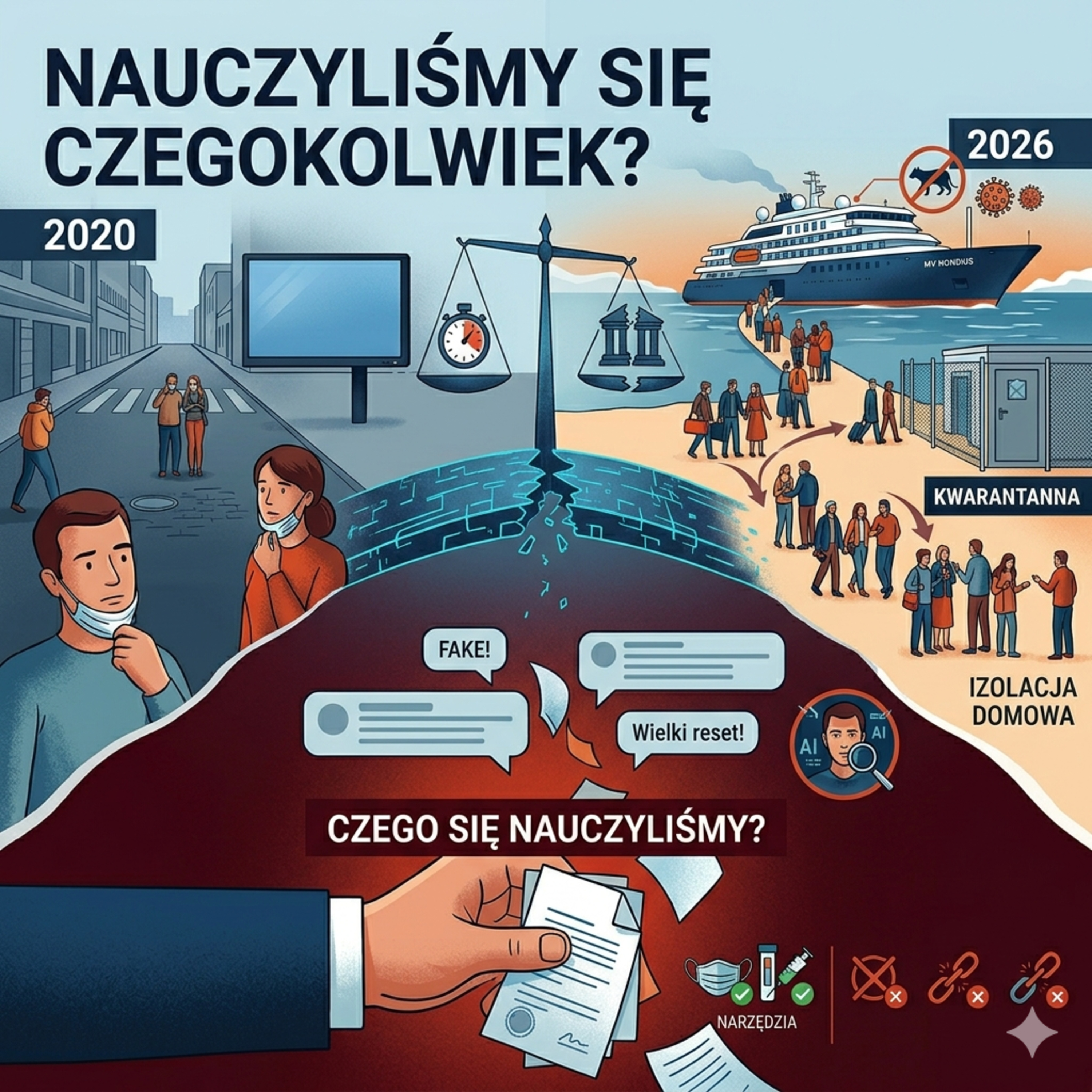 Felieton 2.0 - Czy czegokolwiek nauczyliśmy się po pandemii COVID? episode artwork
