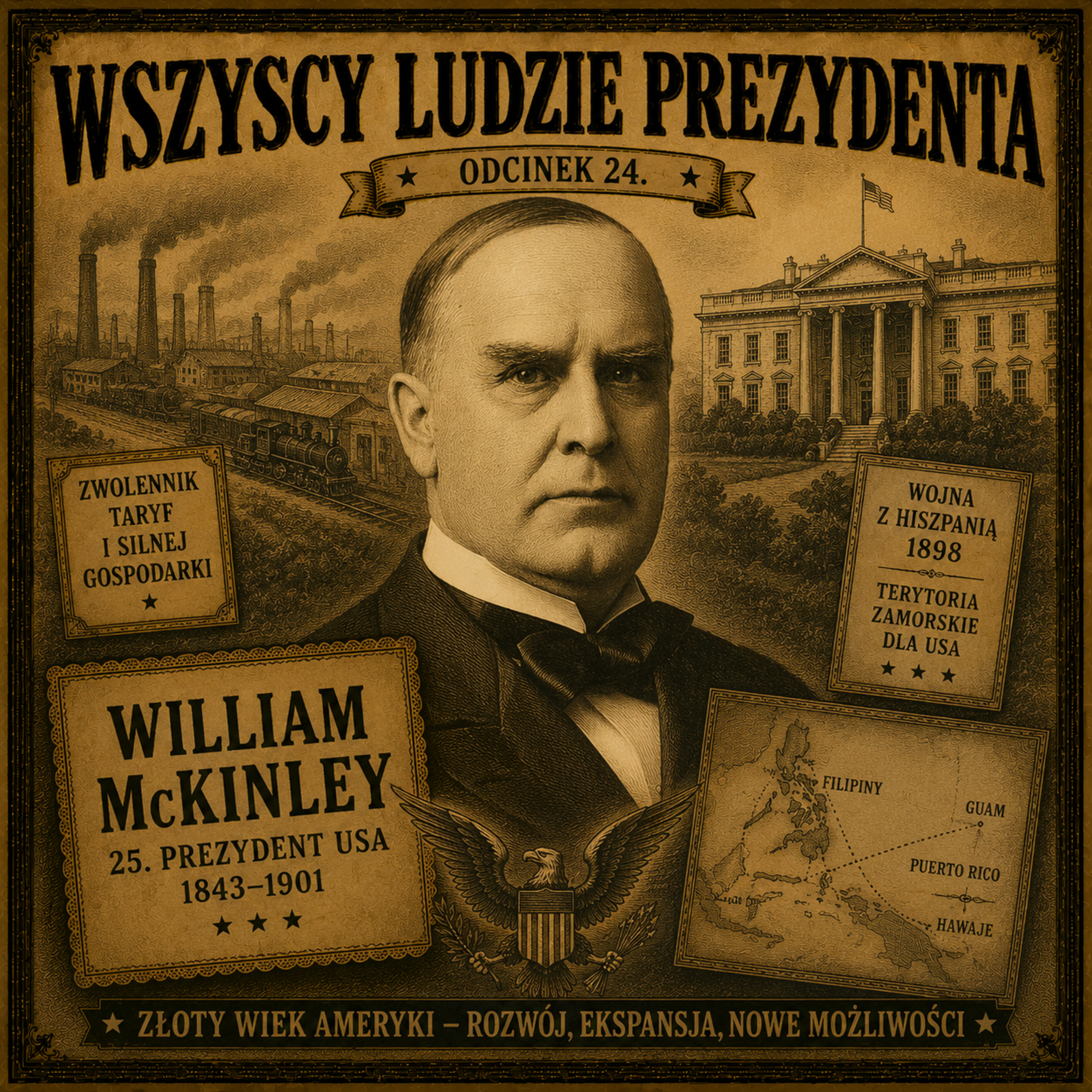 Wszyscy Ludzie Prezydenta - 24. William McKinley episode artwork