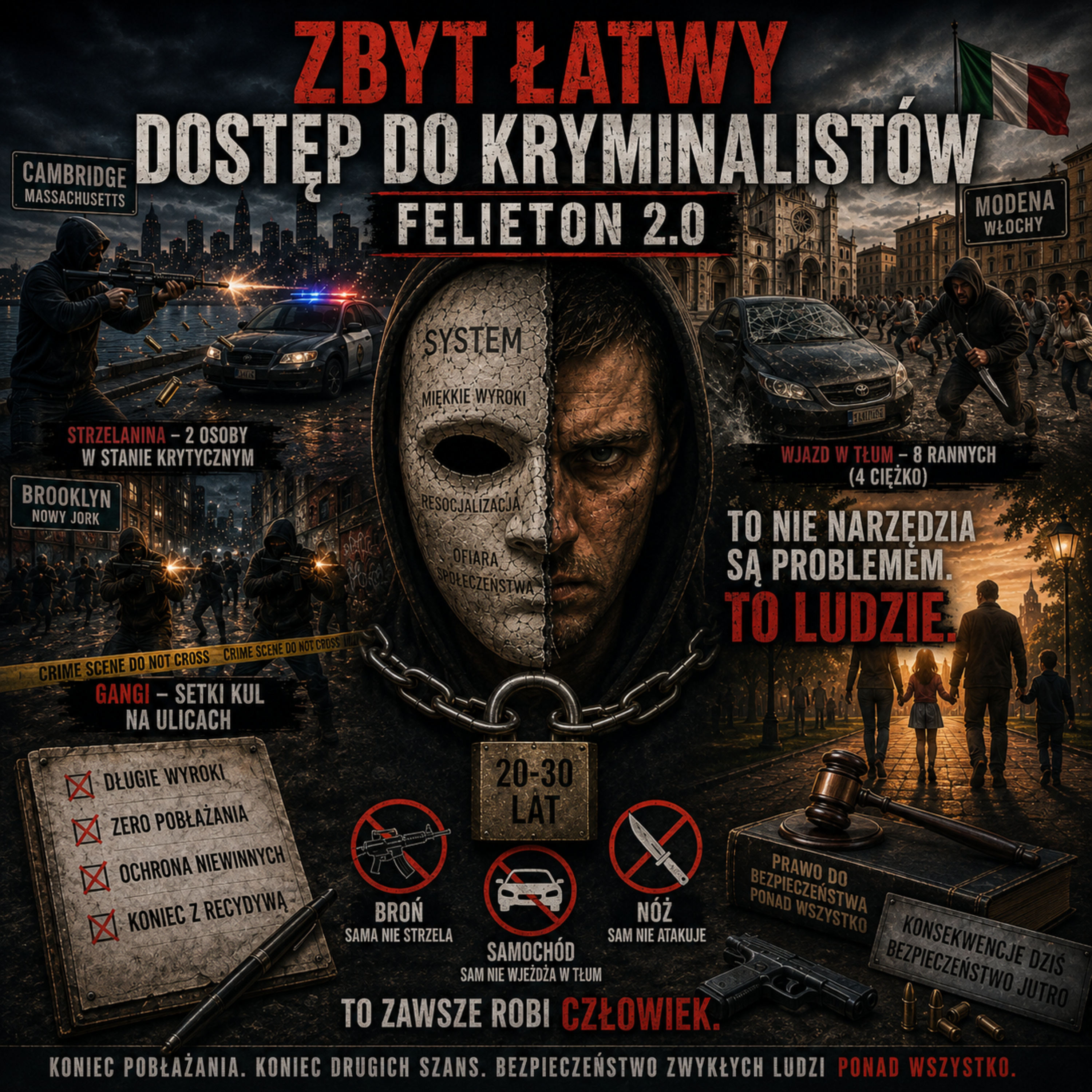 Felieton 2.0 - Zbyt łatwy dostęp do kryminalistów episode artwork