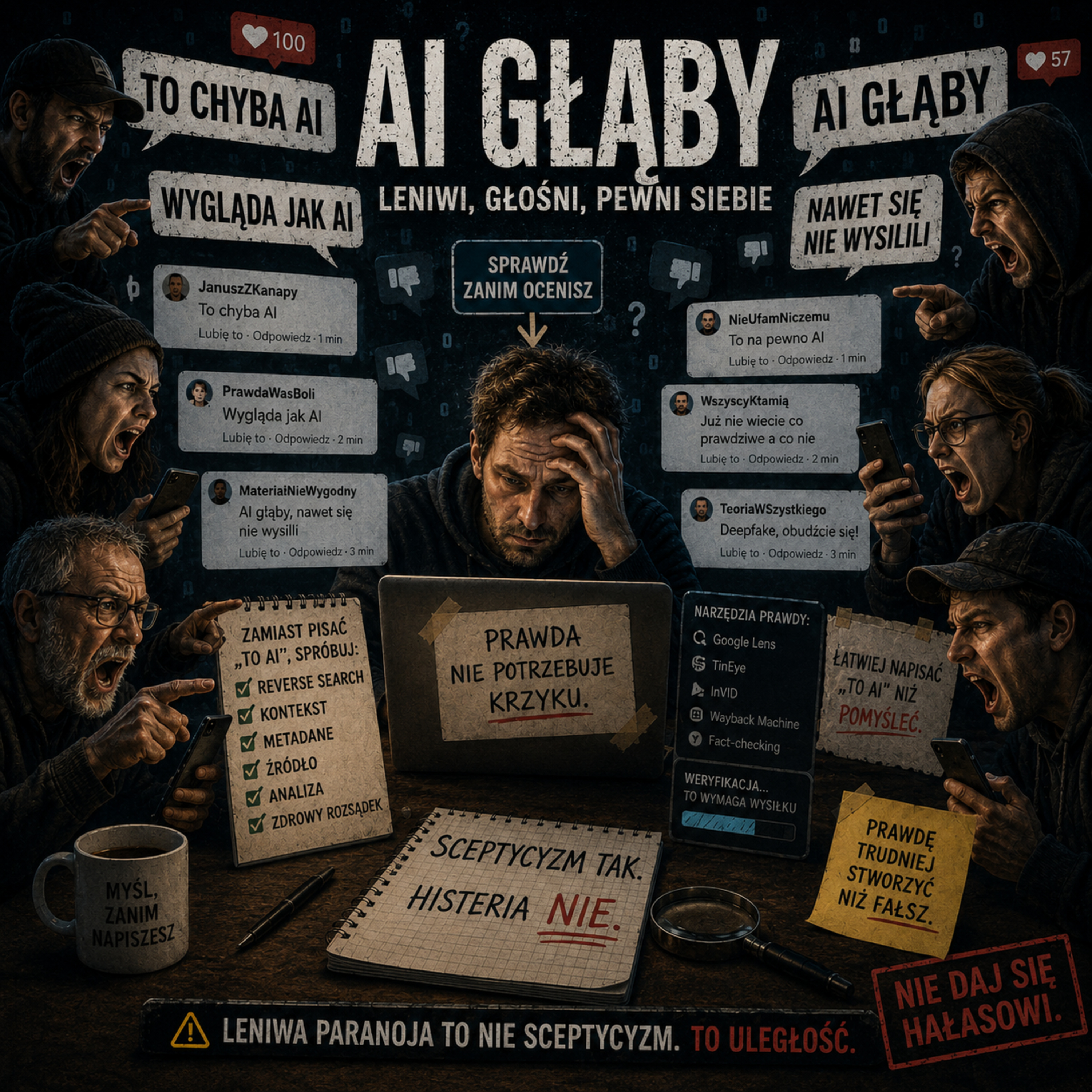 Felieton 2.0 - „TO AI, GŁĄBY!”, o epoce leniwego sceptycyzmu episode artwork