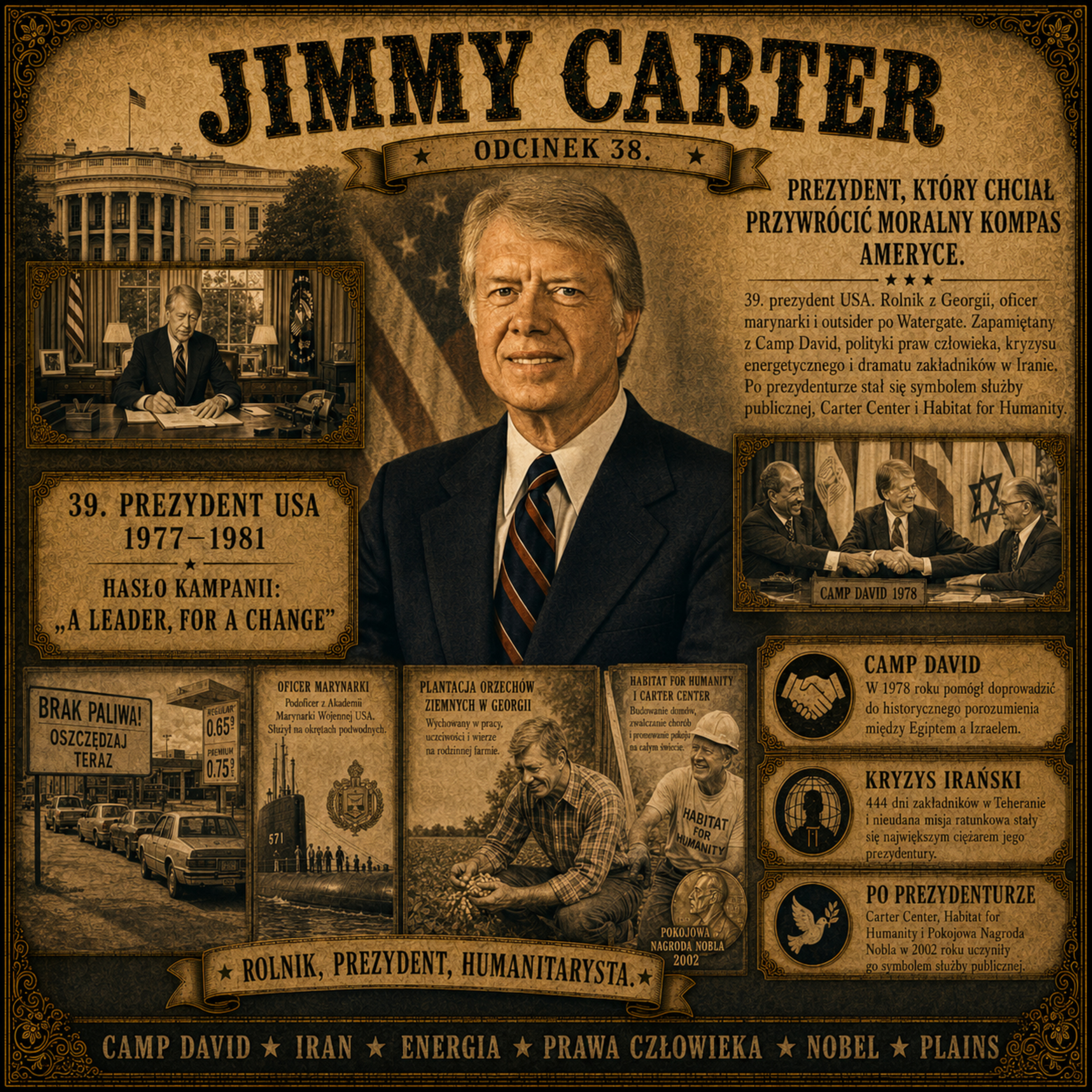 Wszyscy Ludzie Prezydenta - 38. Jimmy Carter episode artwork