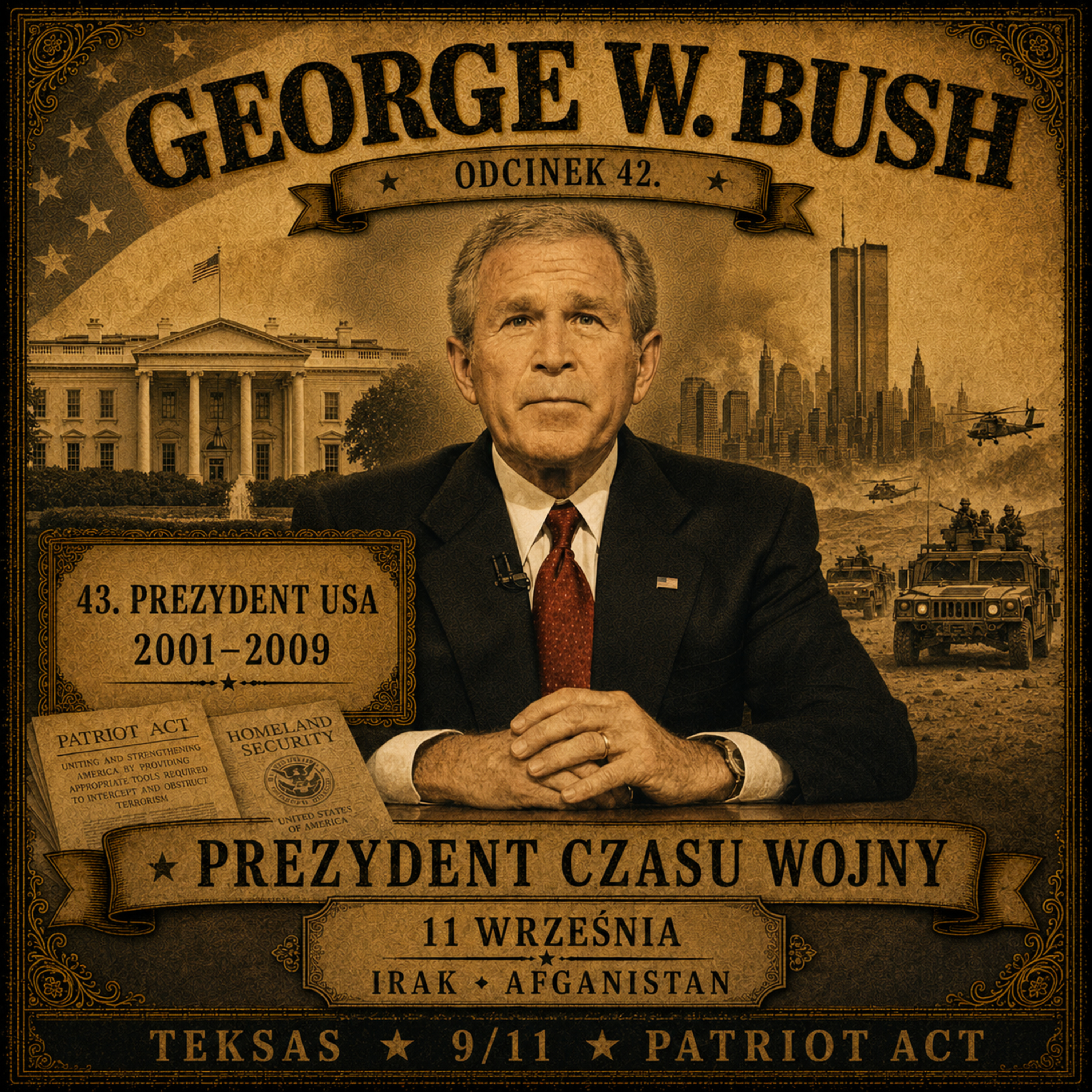 Wszyscy Ludzie Prezydenta - 42. George W. Bush episode artwork